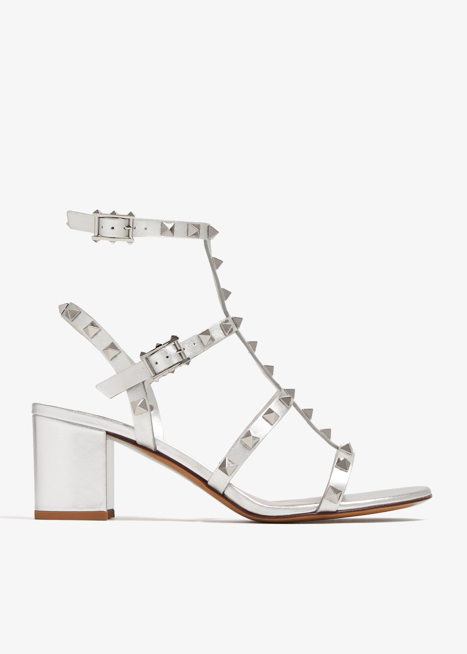 

Rockstud sandals, Silver