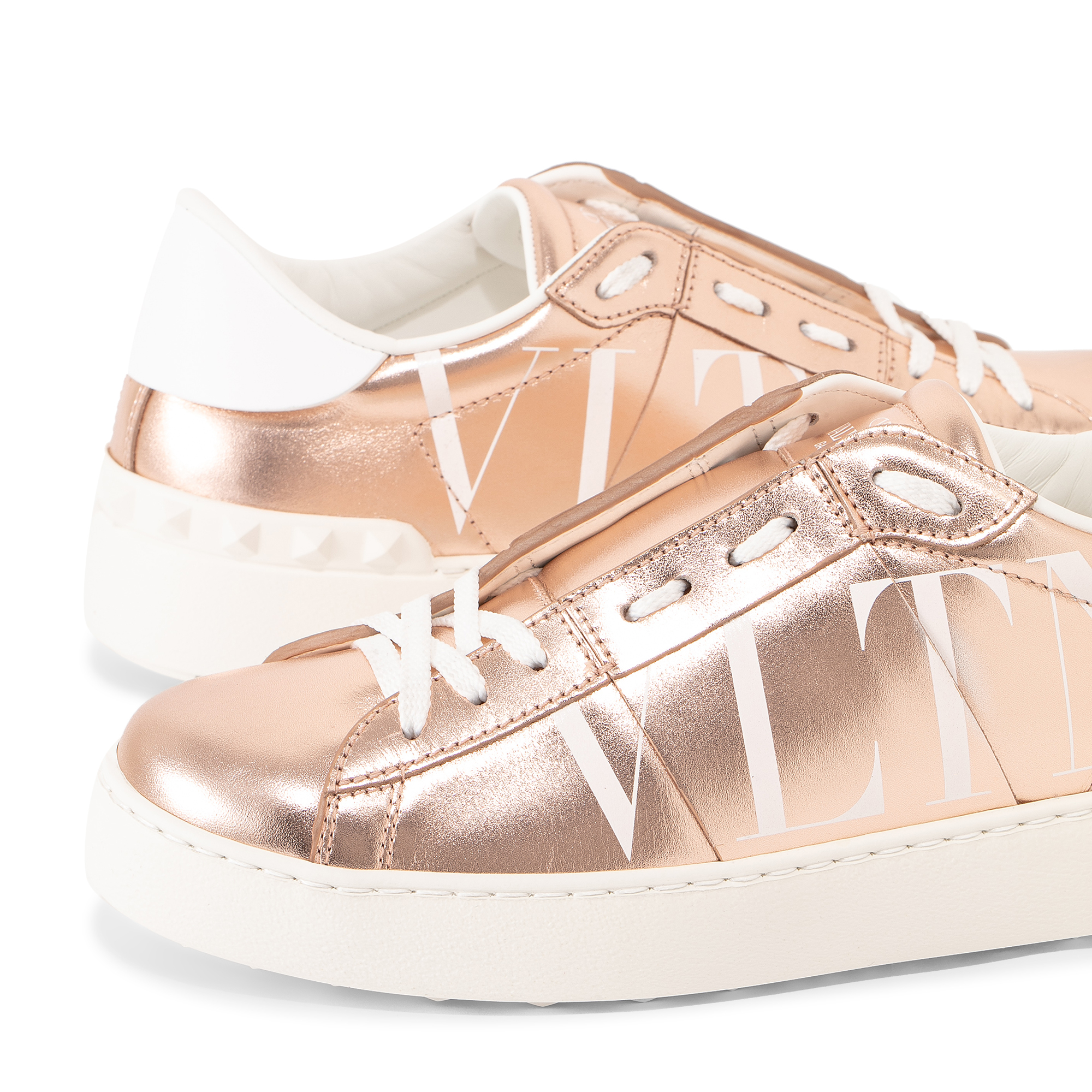 

Open sneakers, Metallic