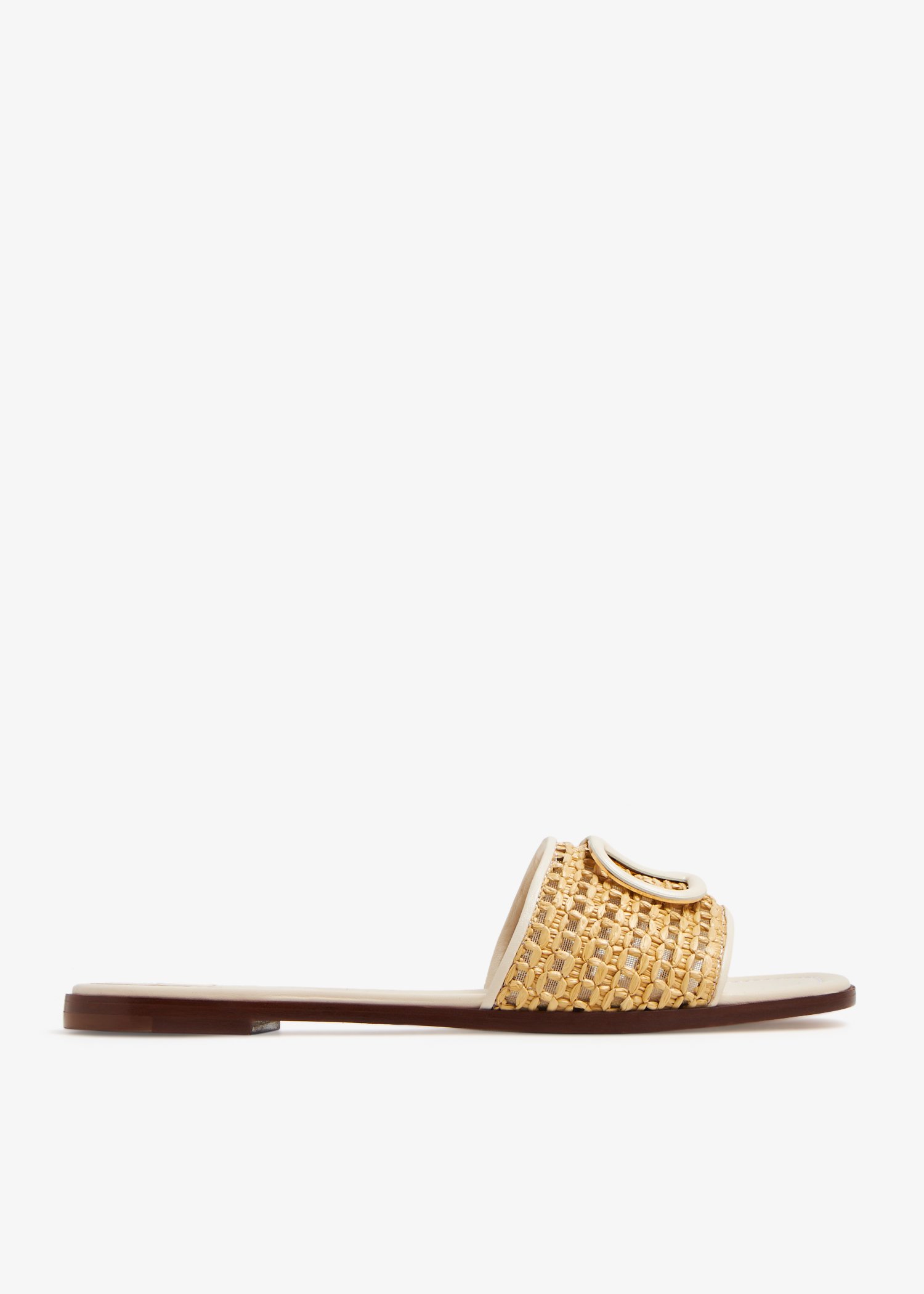 

VLogo Signature sandals, Beige