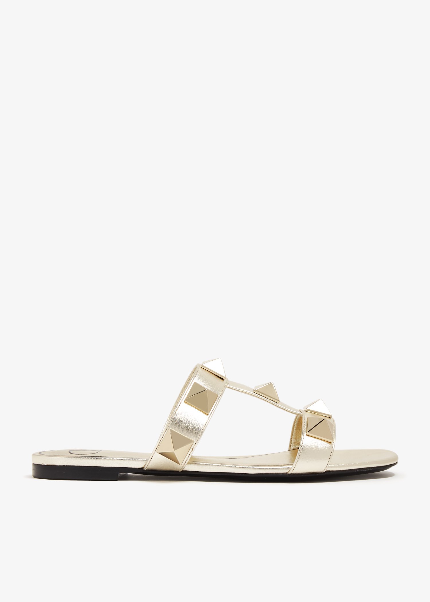 

Roman Stud sandals, Metallic