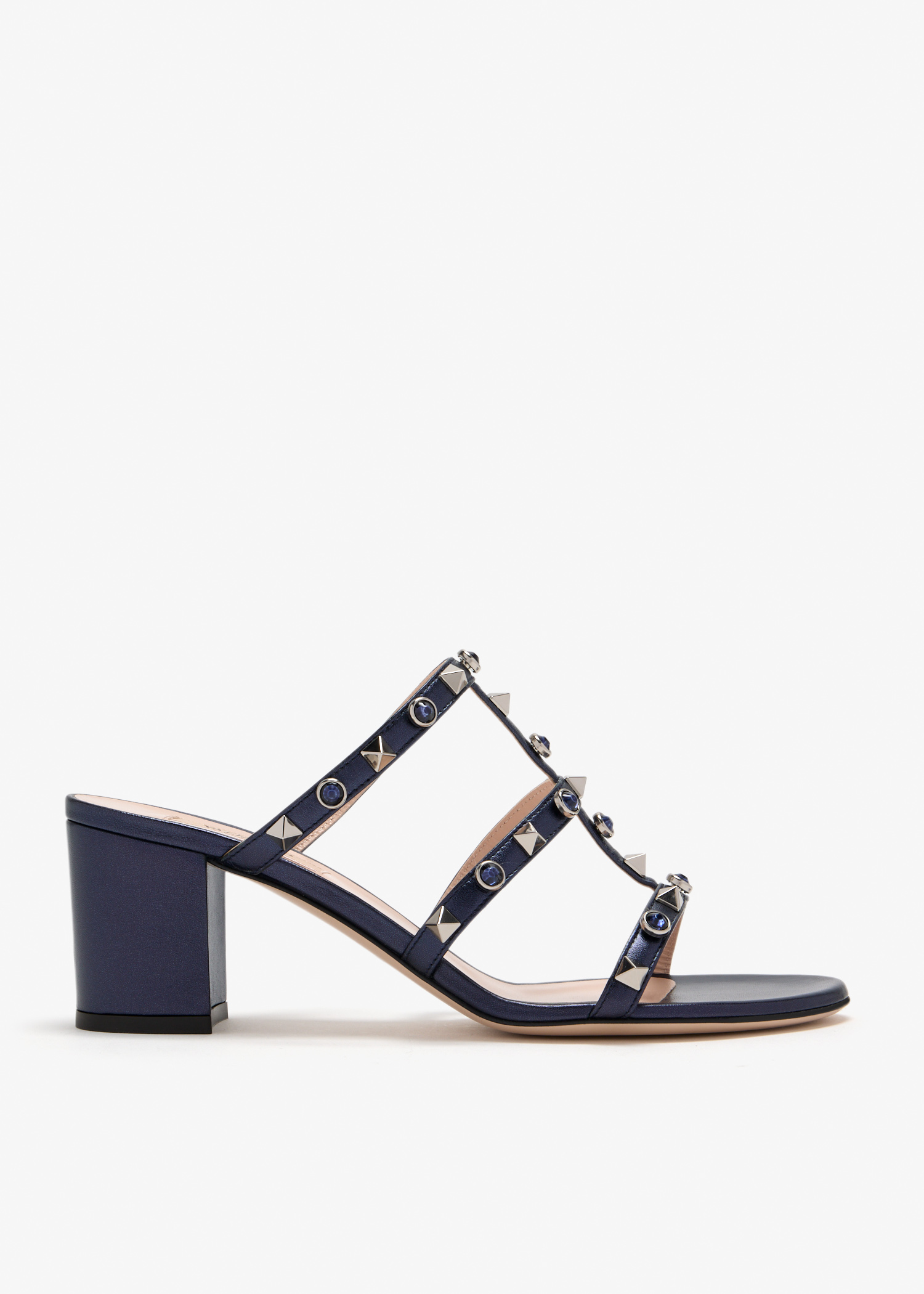 

Rockstud sandals, Navy
