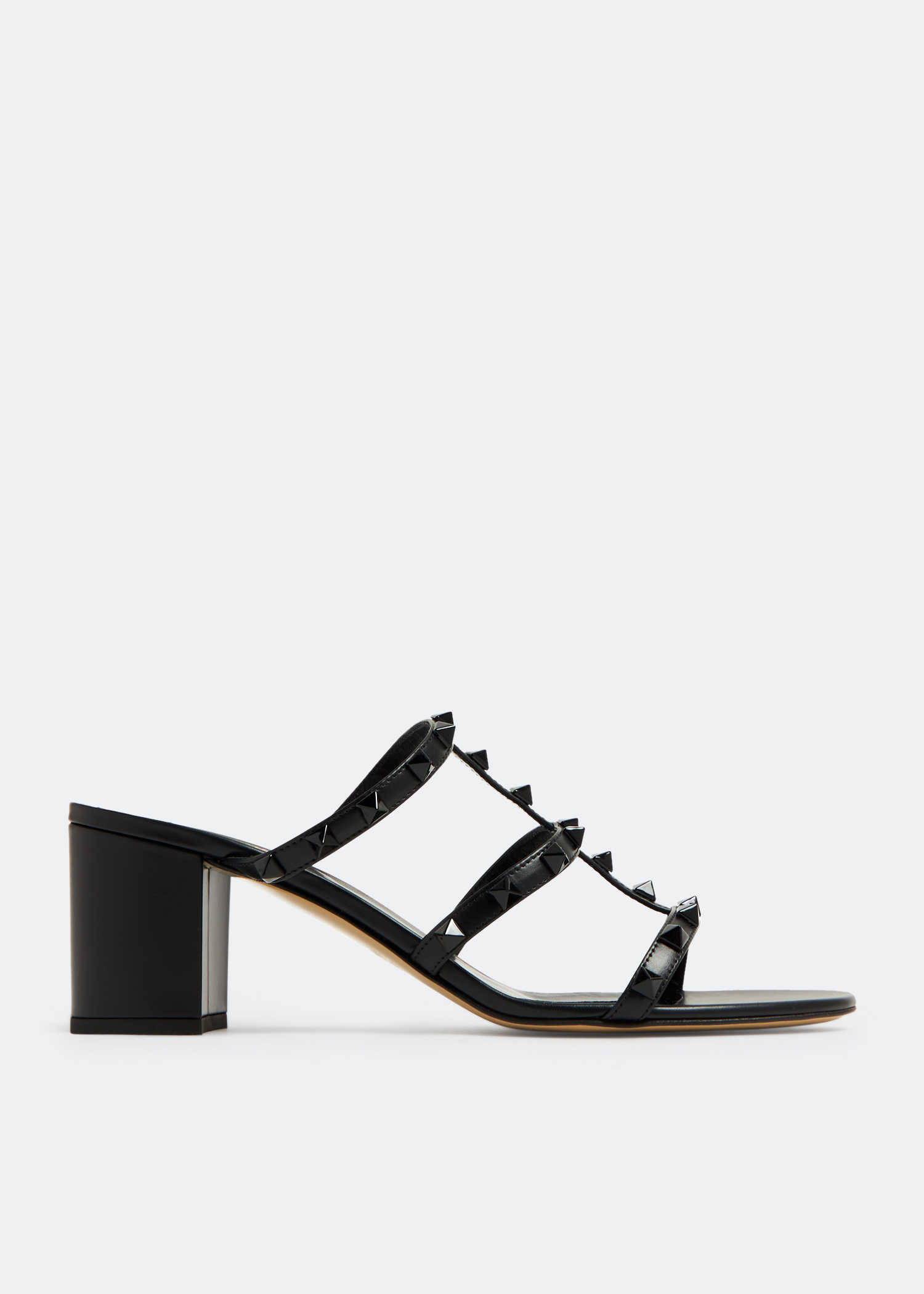 

Rockstud sandals, Black