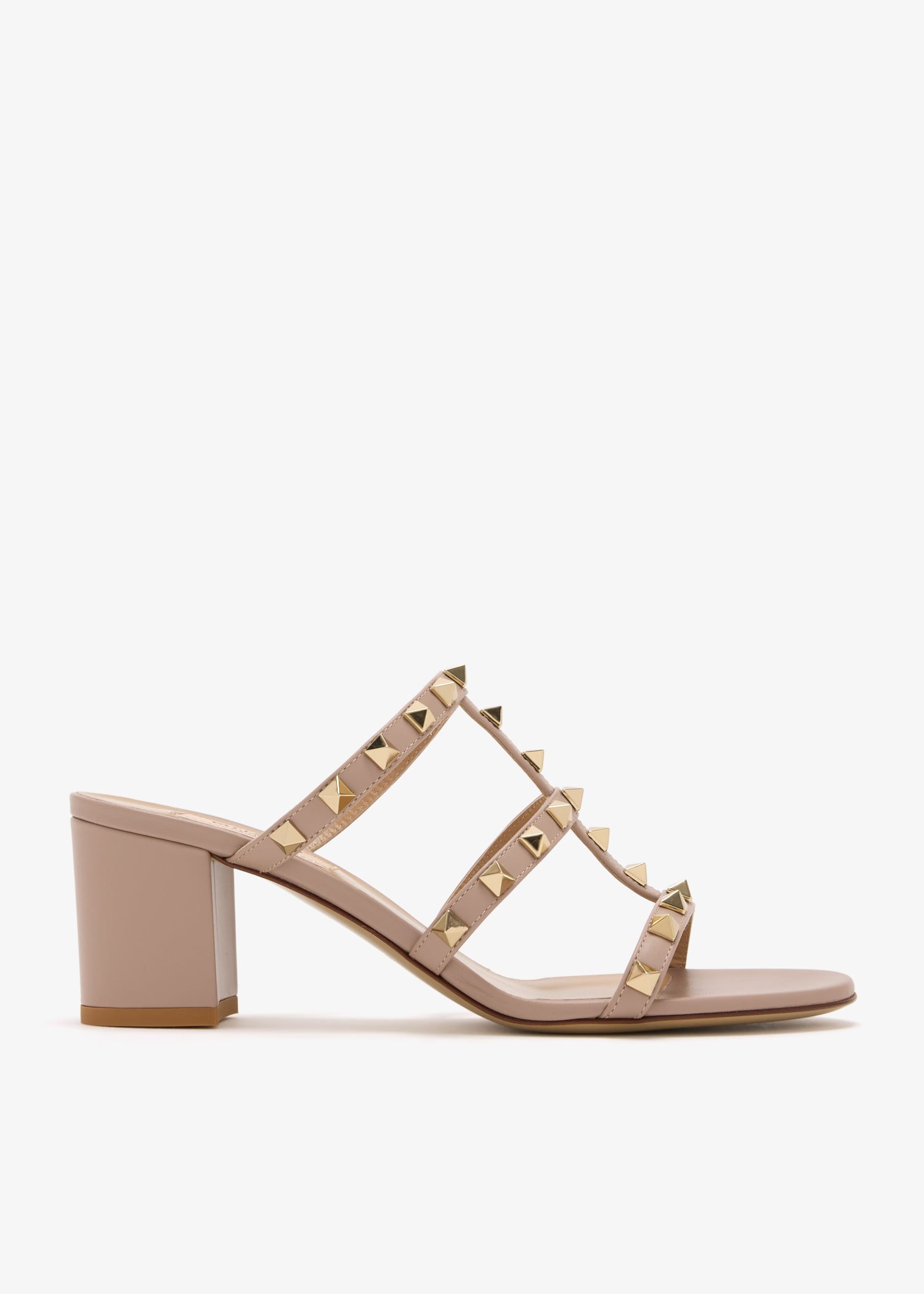 

Rockstud sandals, Beige