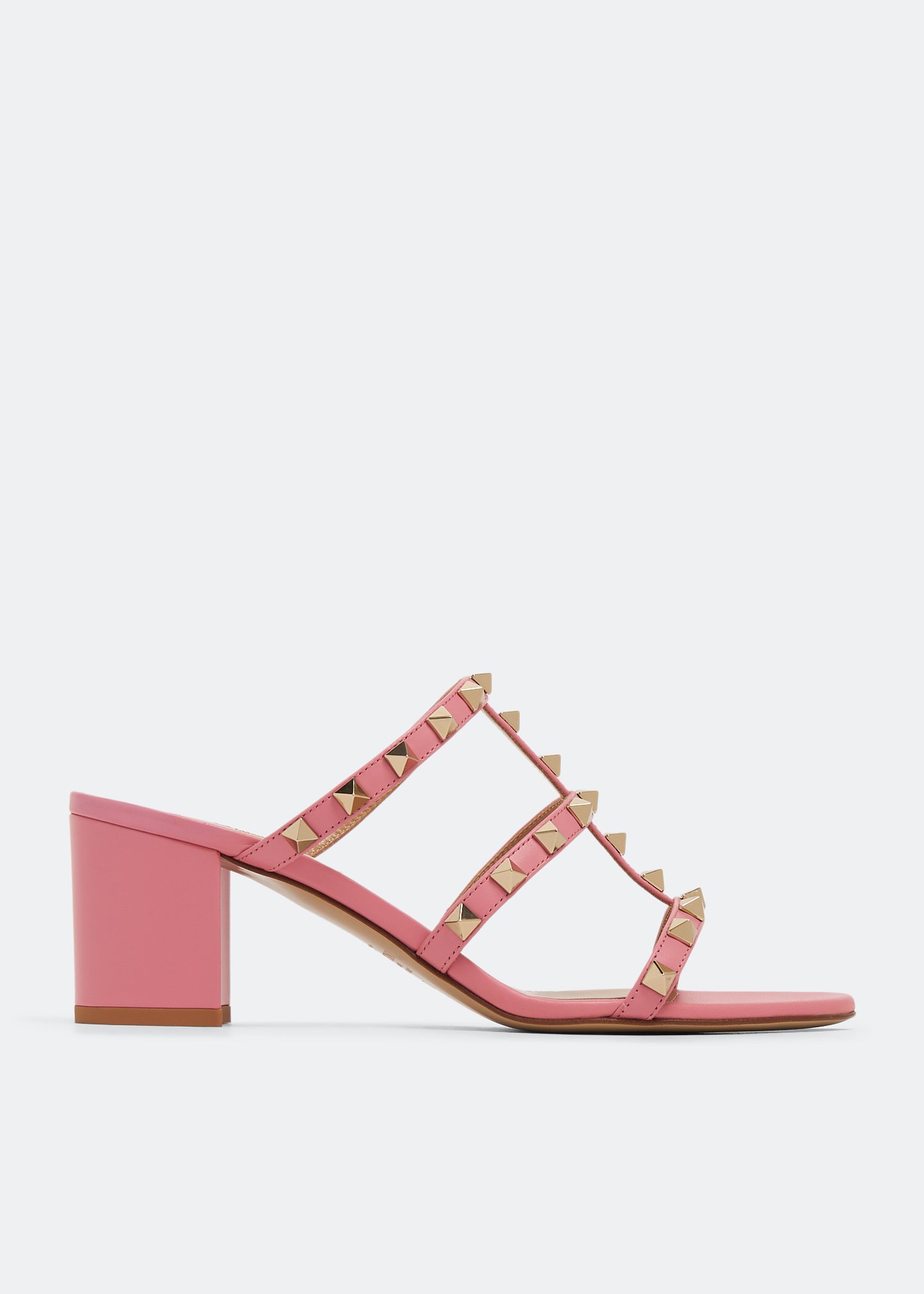 

Rockstud sandals, Pink