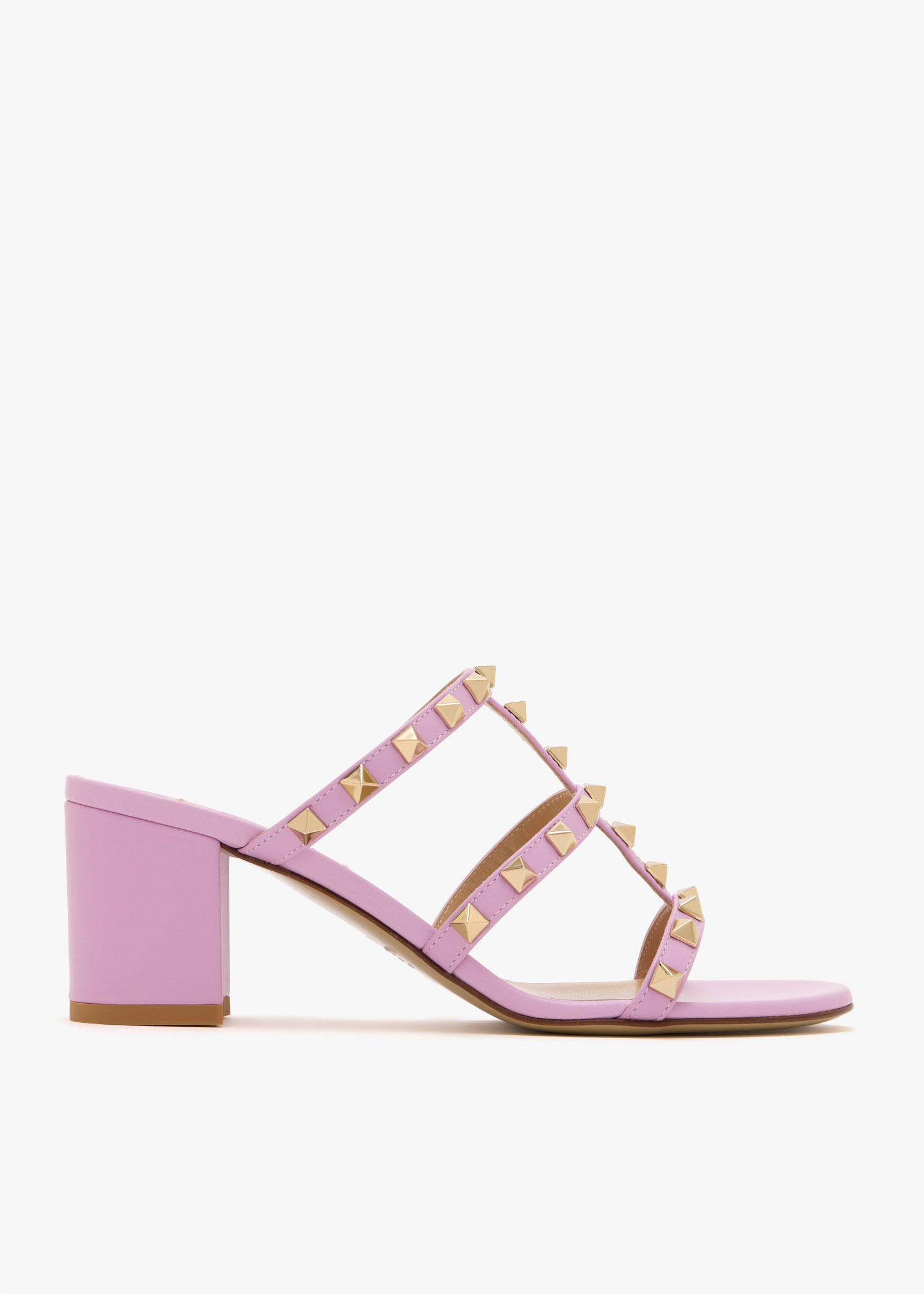 

Rockstud sandals, Pink
