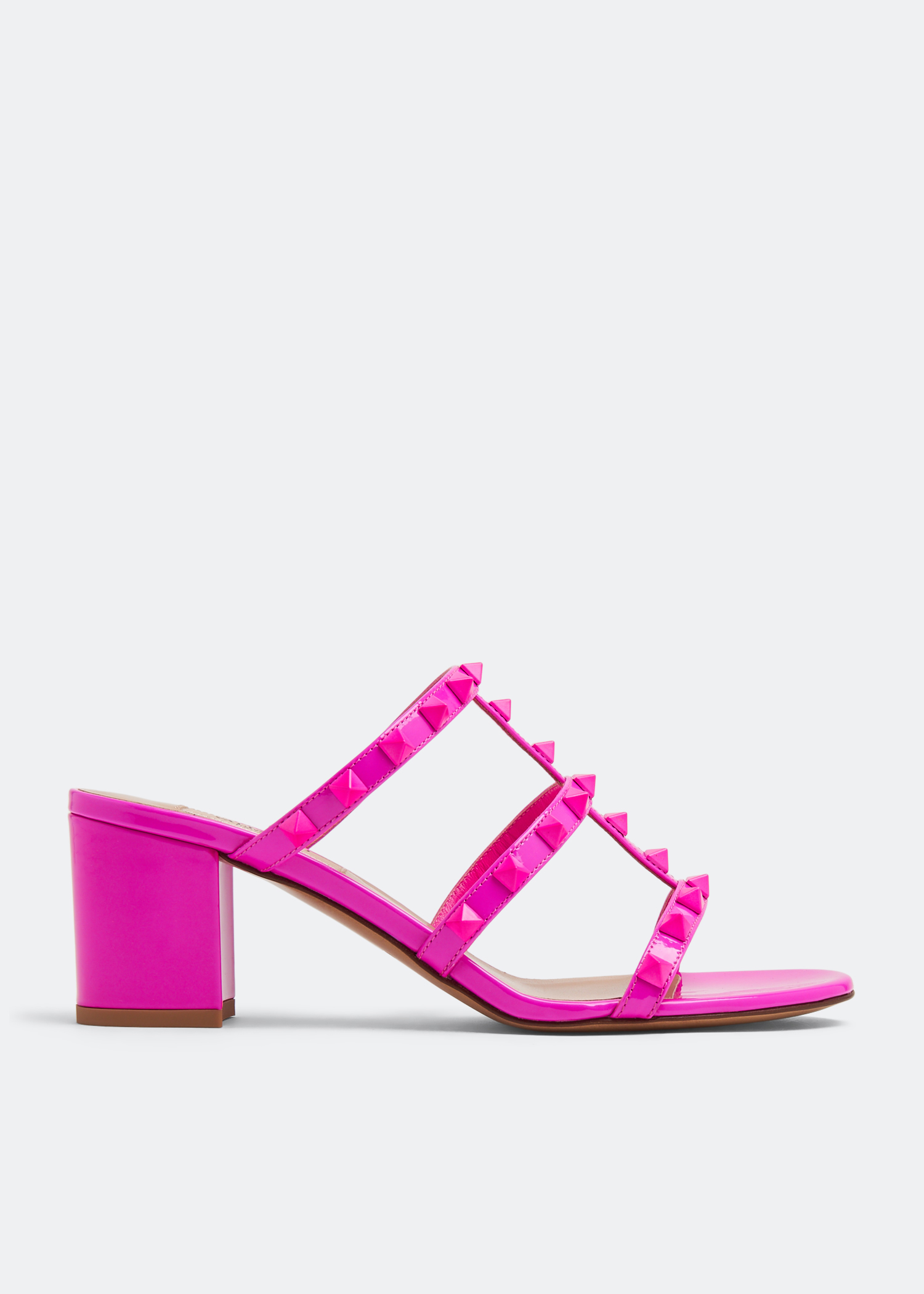 

Rockstud sandals, Pink