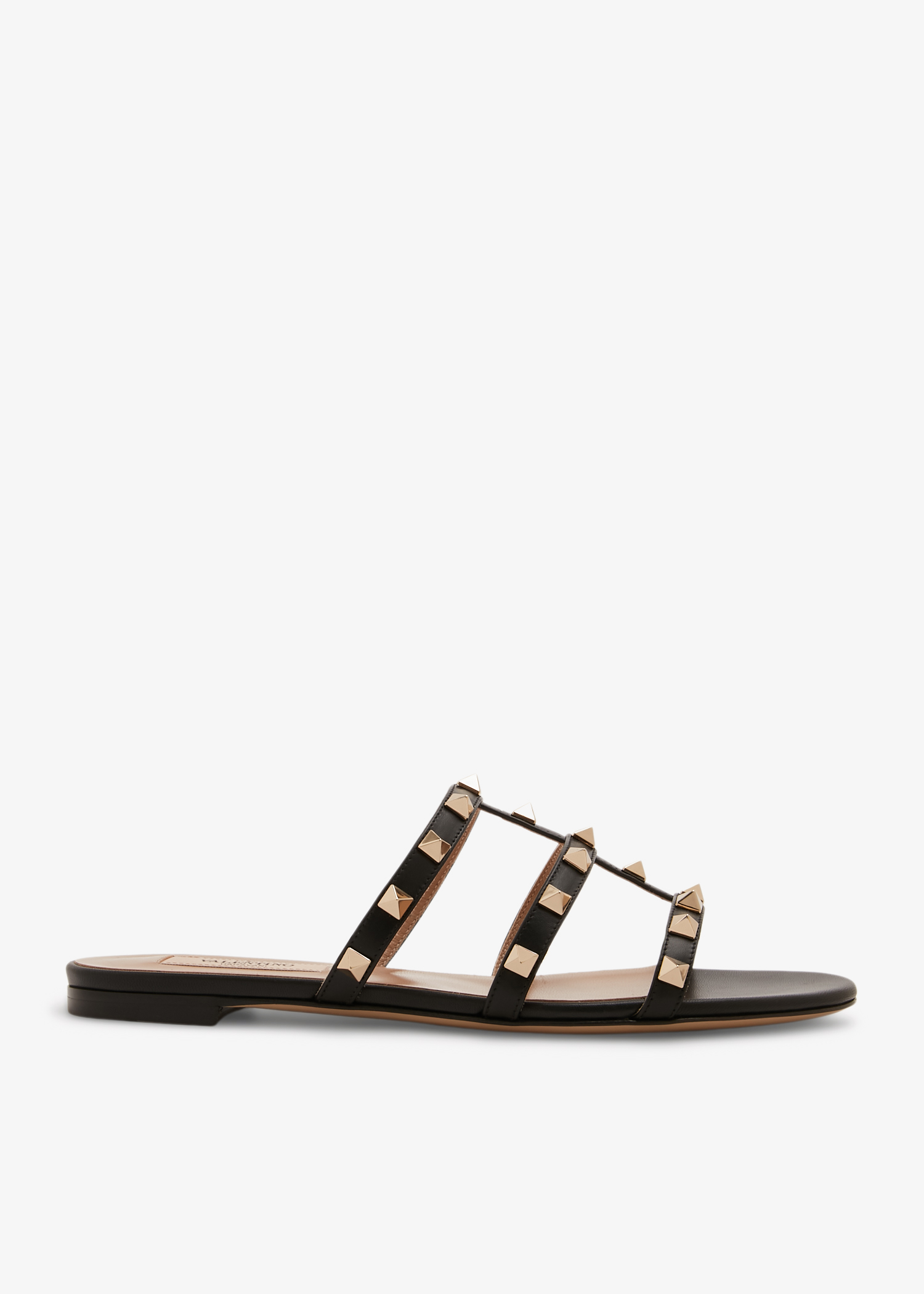 

ROCKSTUD SANDAL, Black