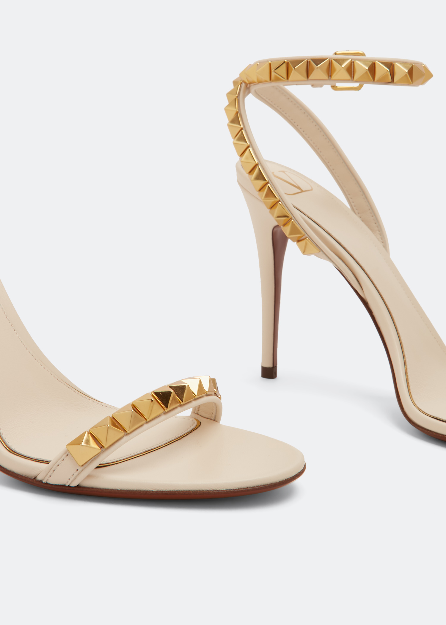 

Rockstud No Limit sandals, White