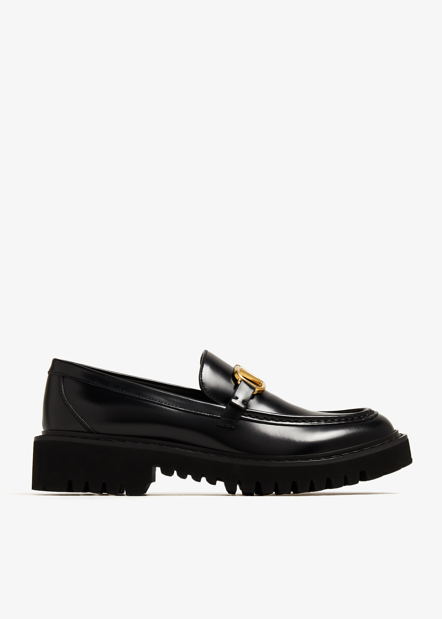 

VLogo Signature loafers, Black