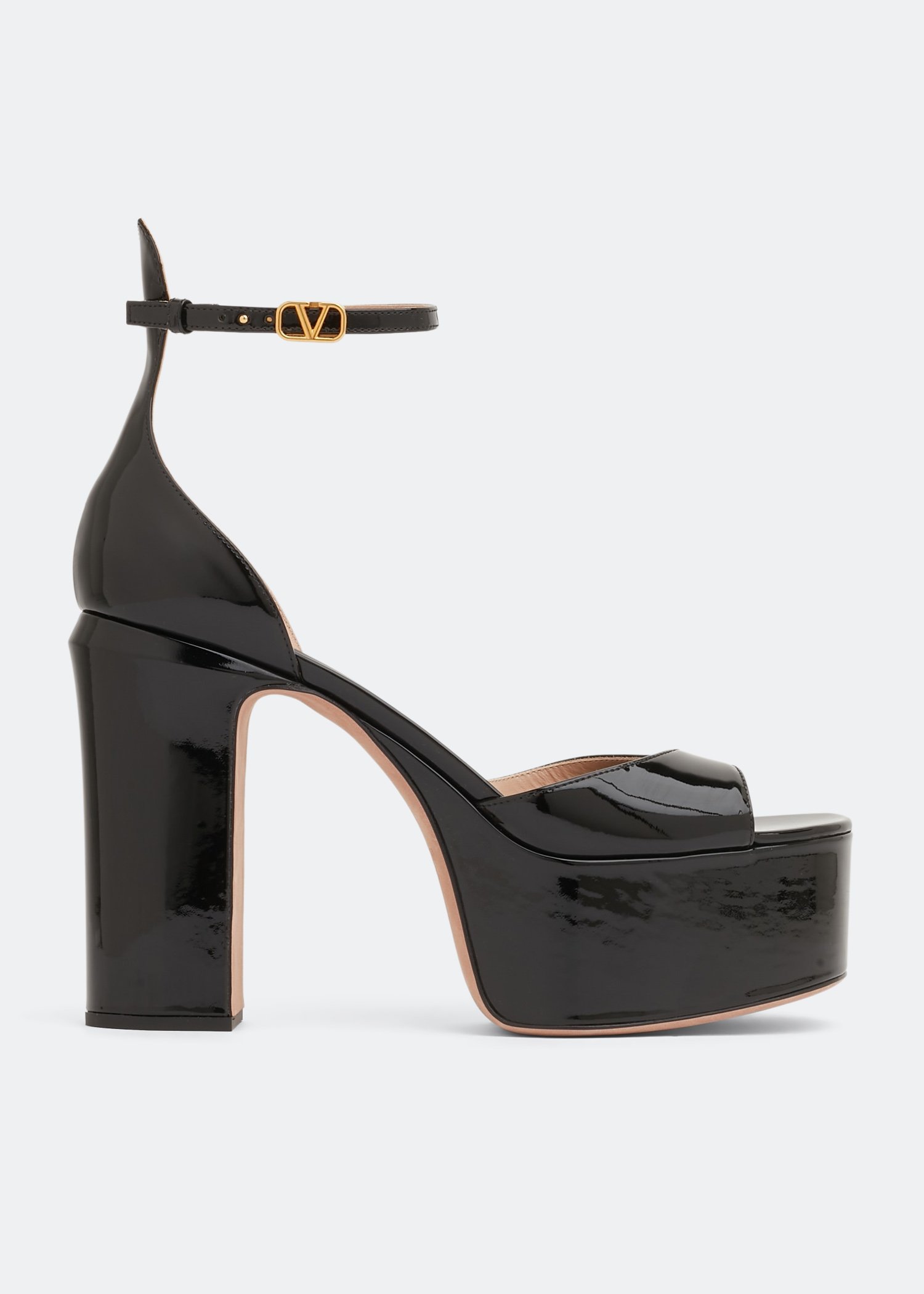 

Tan-Go platform sandals, Black