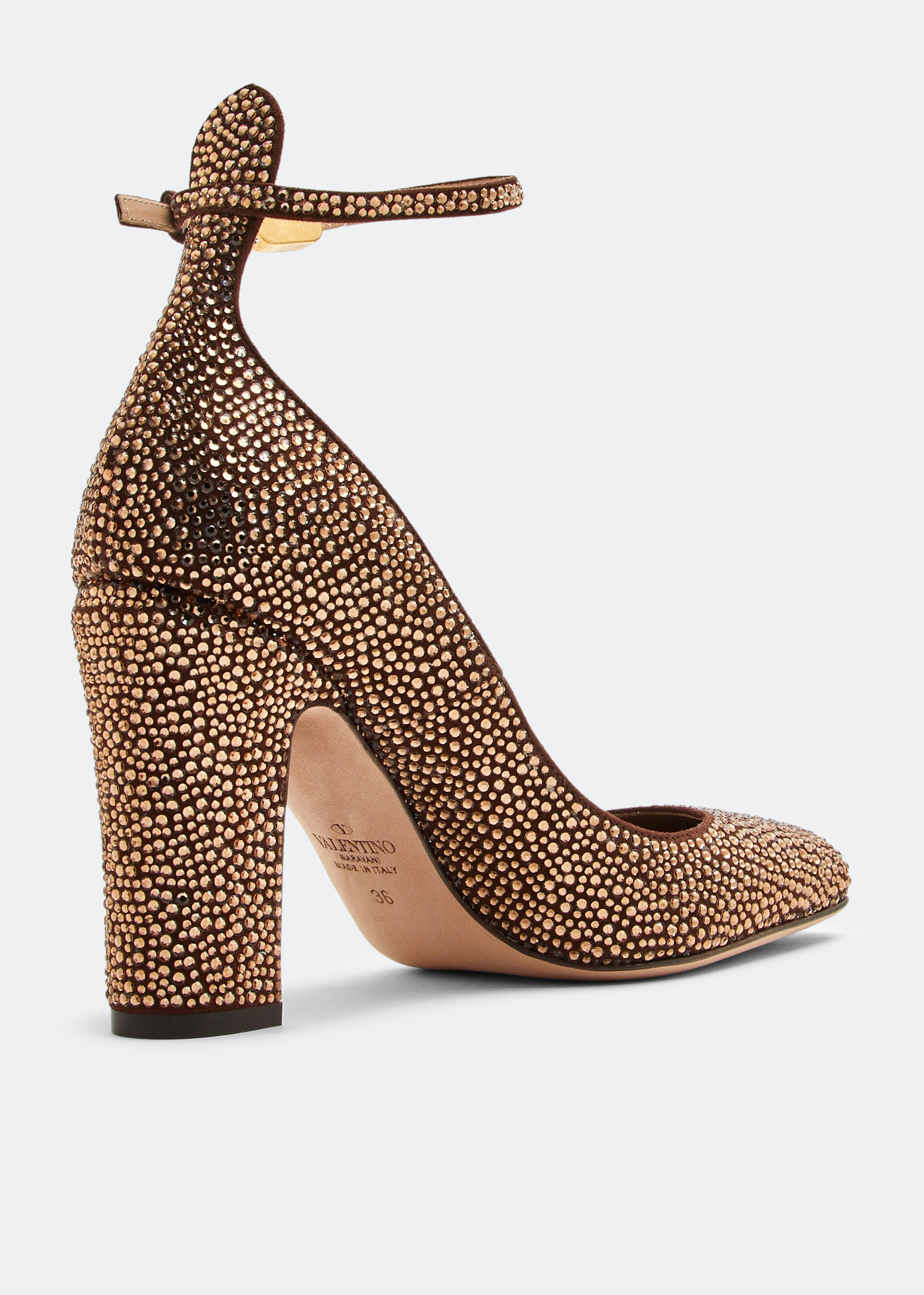 

Tan-Go crystal pumps, Brown