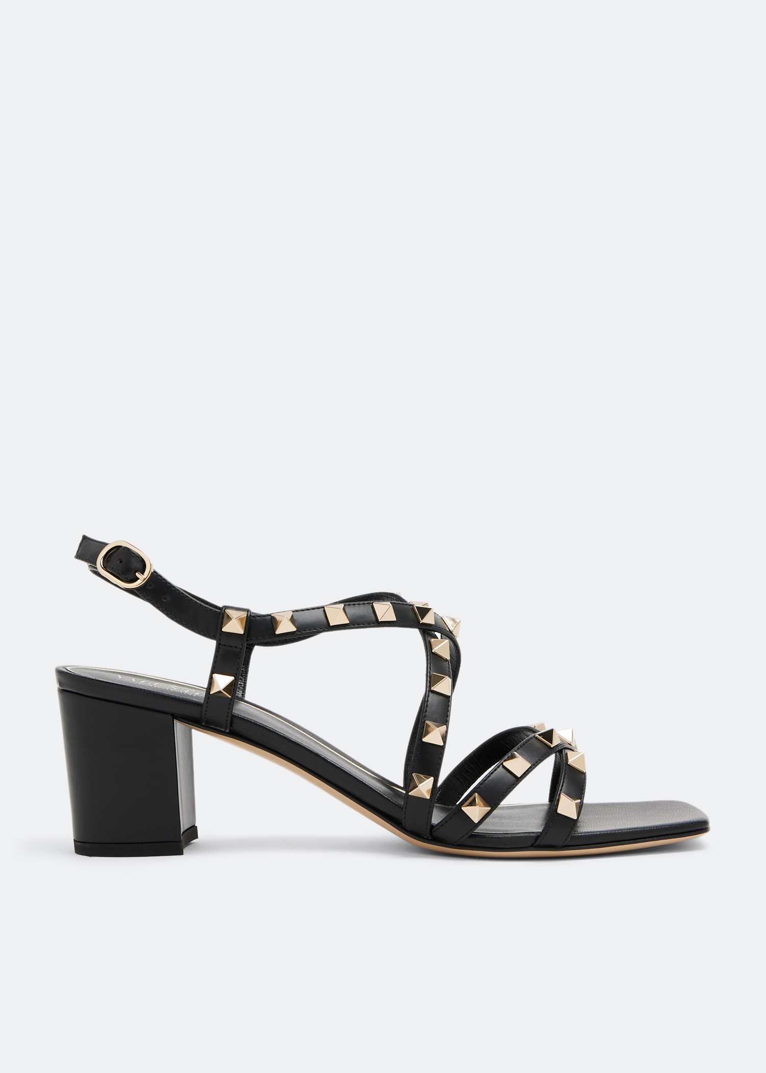 

Rockstud sandals, Black