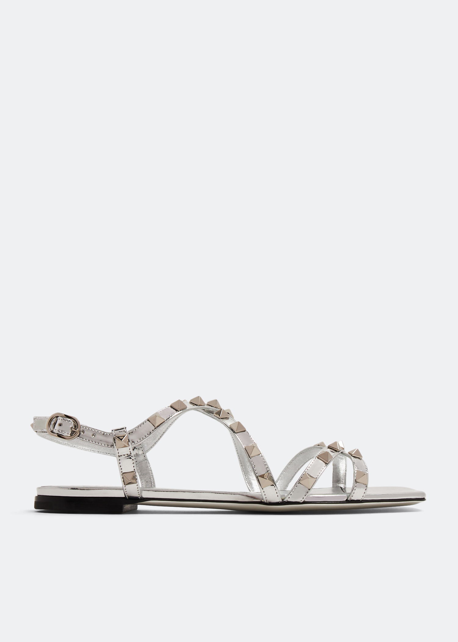 

Rockstud sandals, Silver