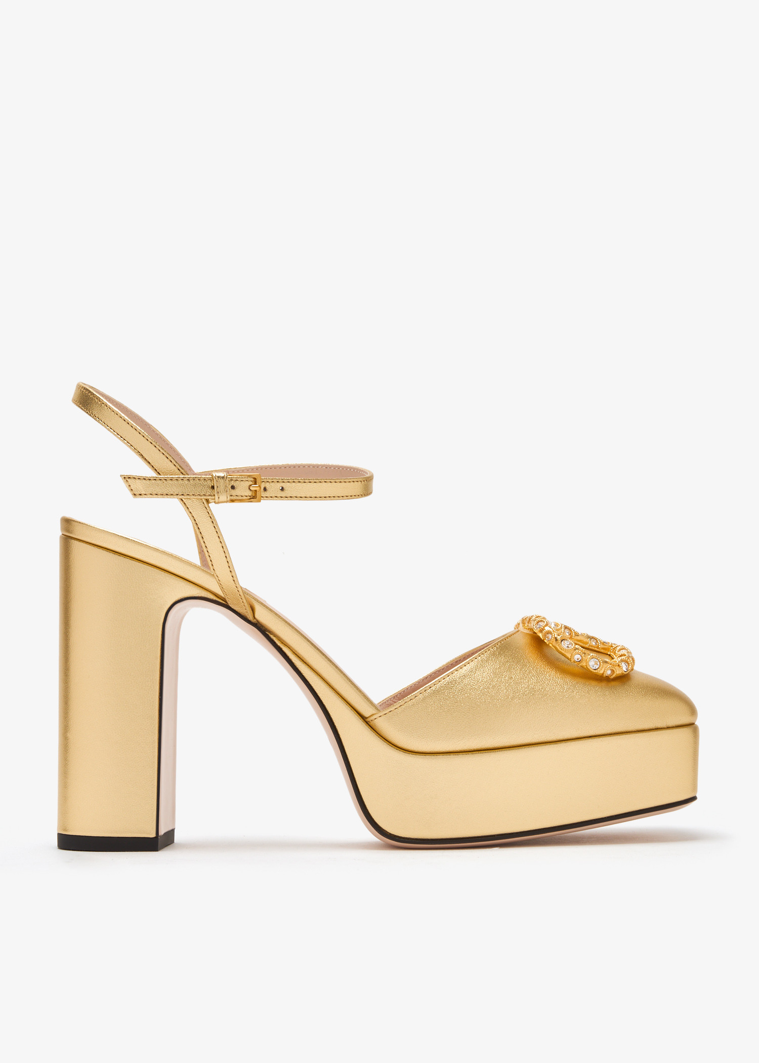 

VLogo Signature pumps, Gold