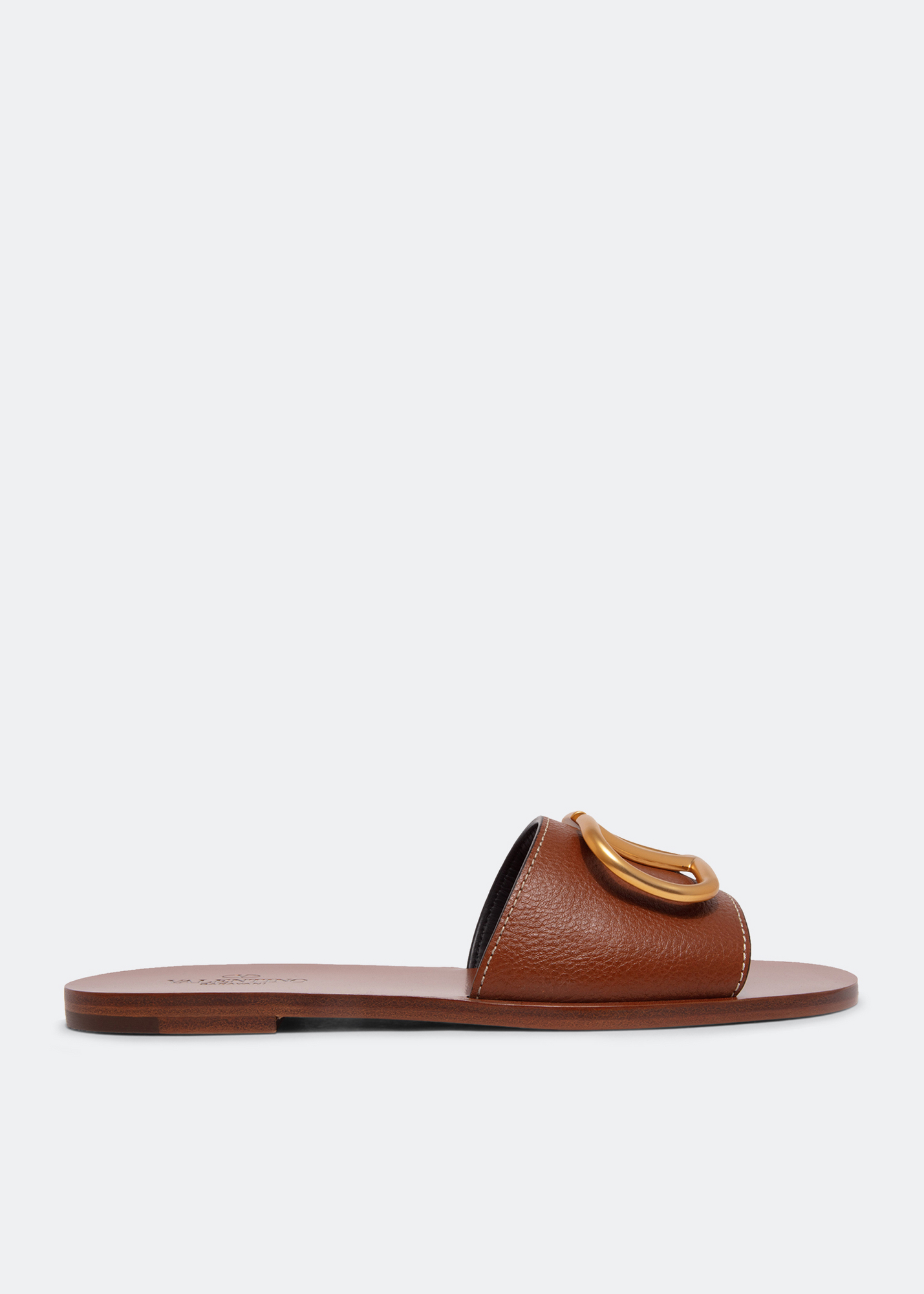 

VLogo Signature sandals, Brown