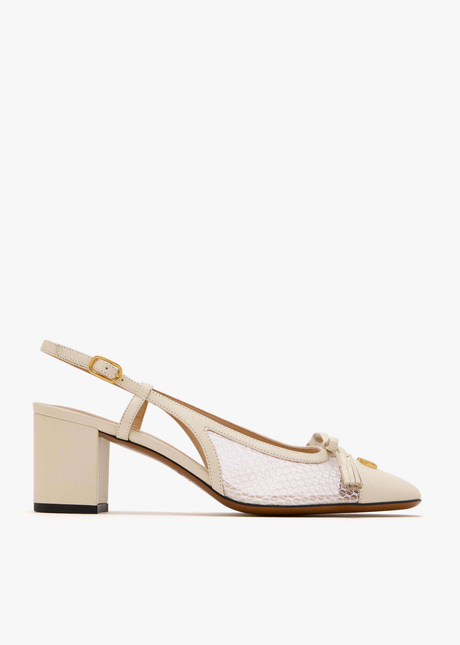 

Valet Du Roi pumps, Cream