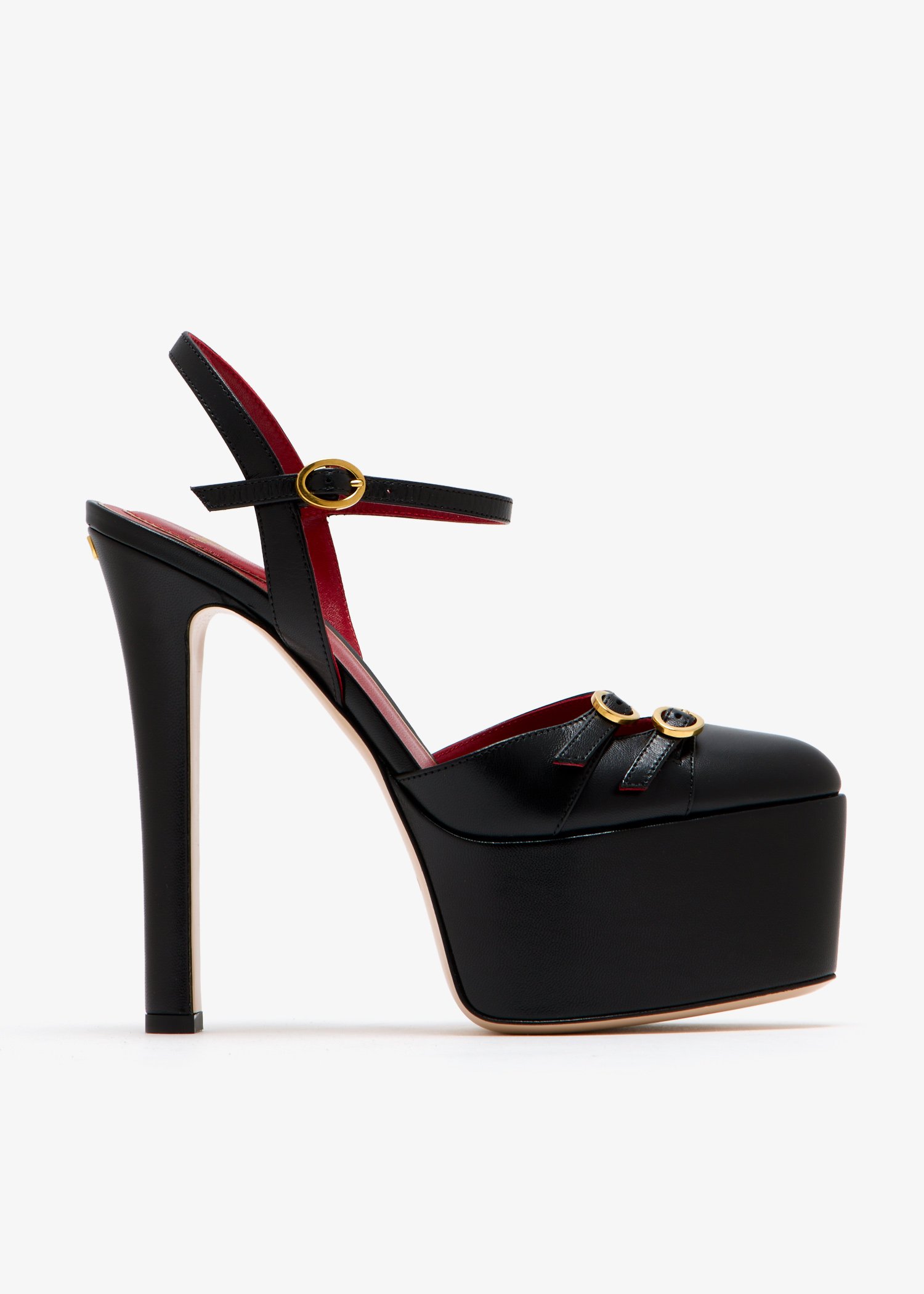 

Crasher platform pumps, Black