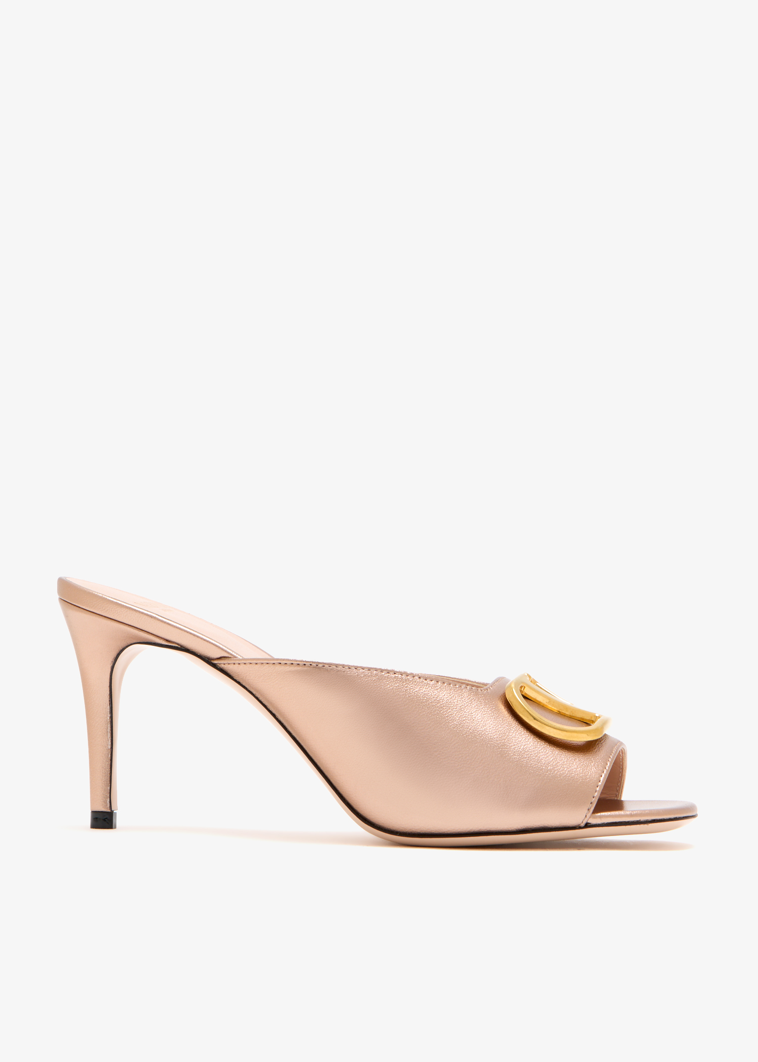 

VLogo signature mules, Bronze