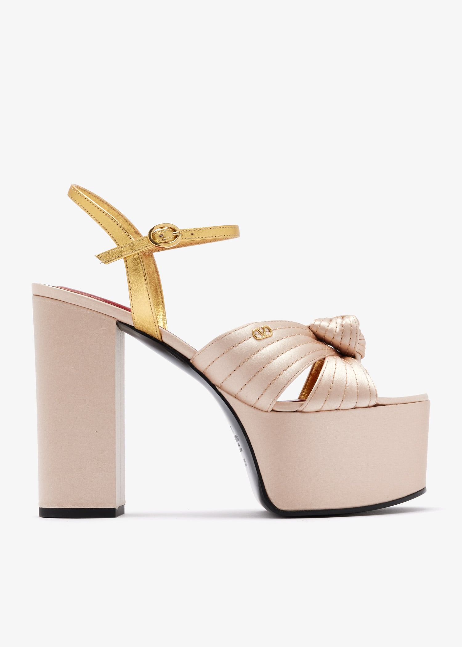 

Crasher platform sandals, Pink