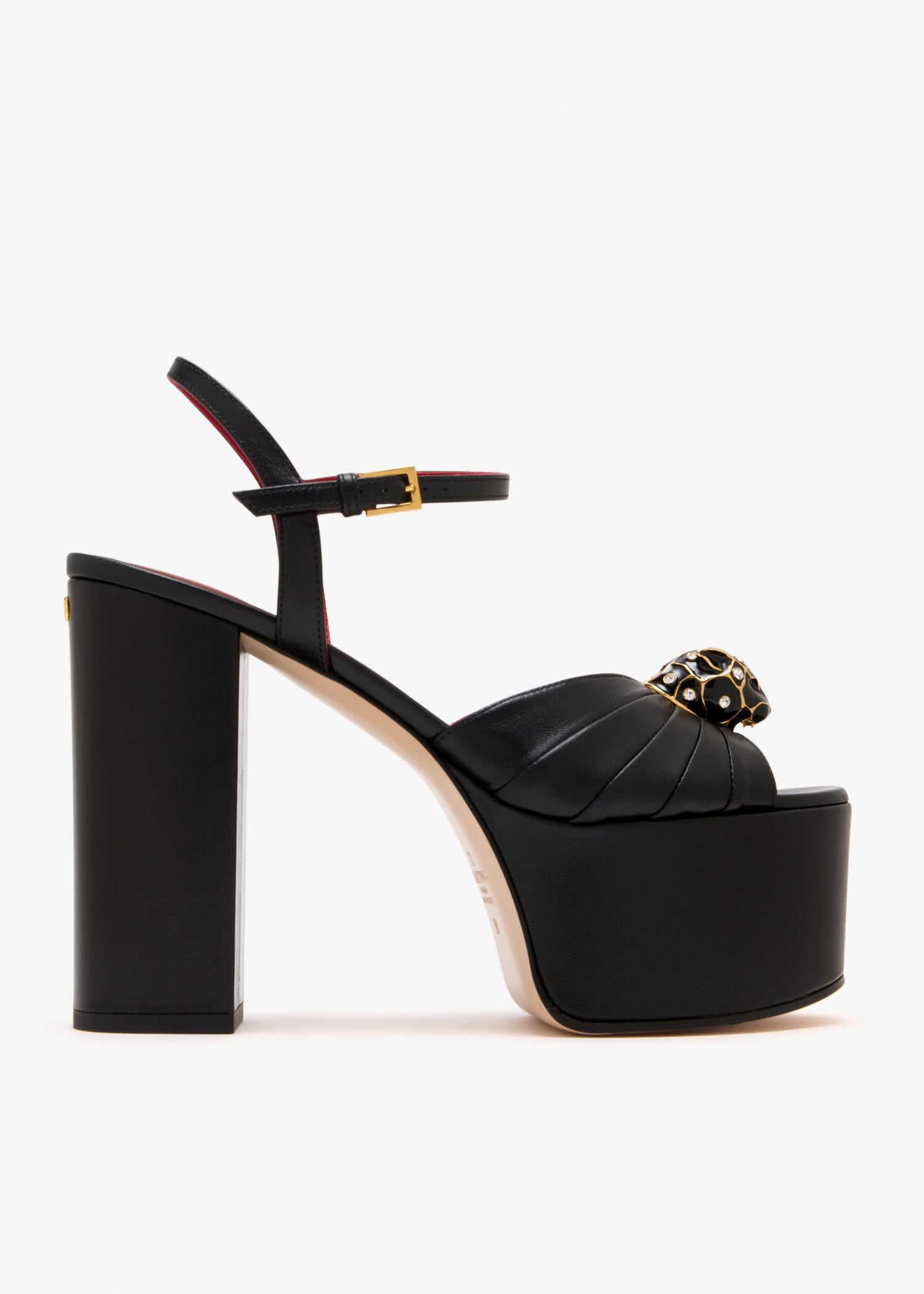 

Panthea platform sandals, Black
