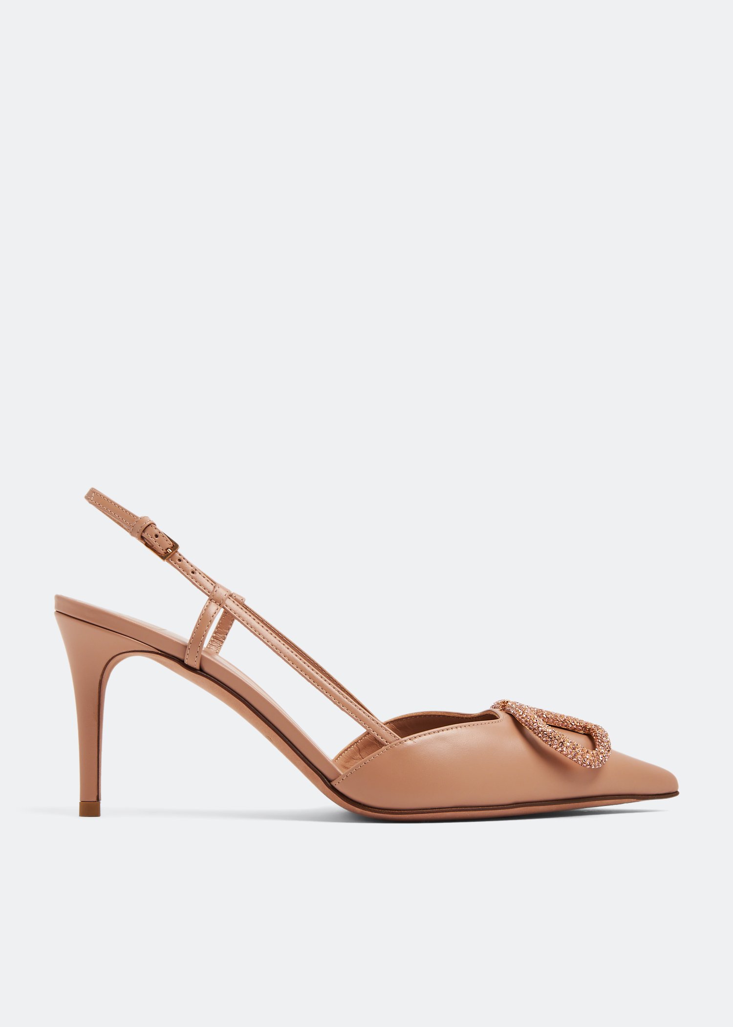 

VLogo Signature pumps, Beige