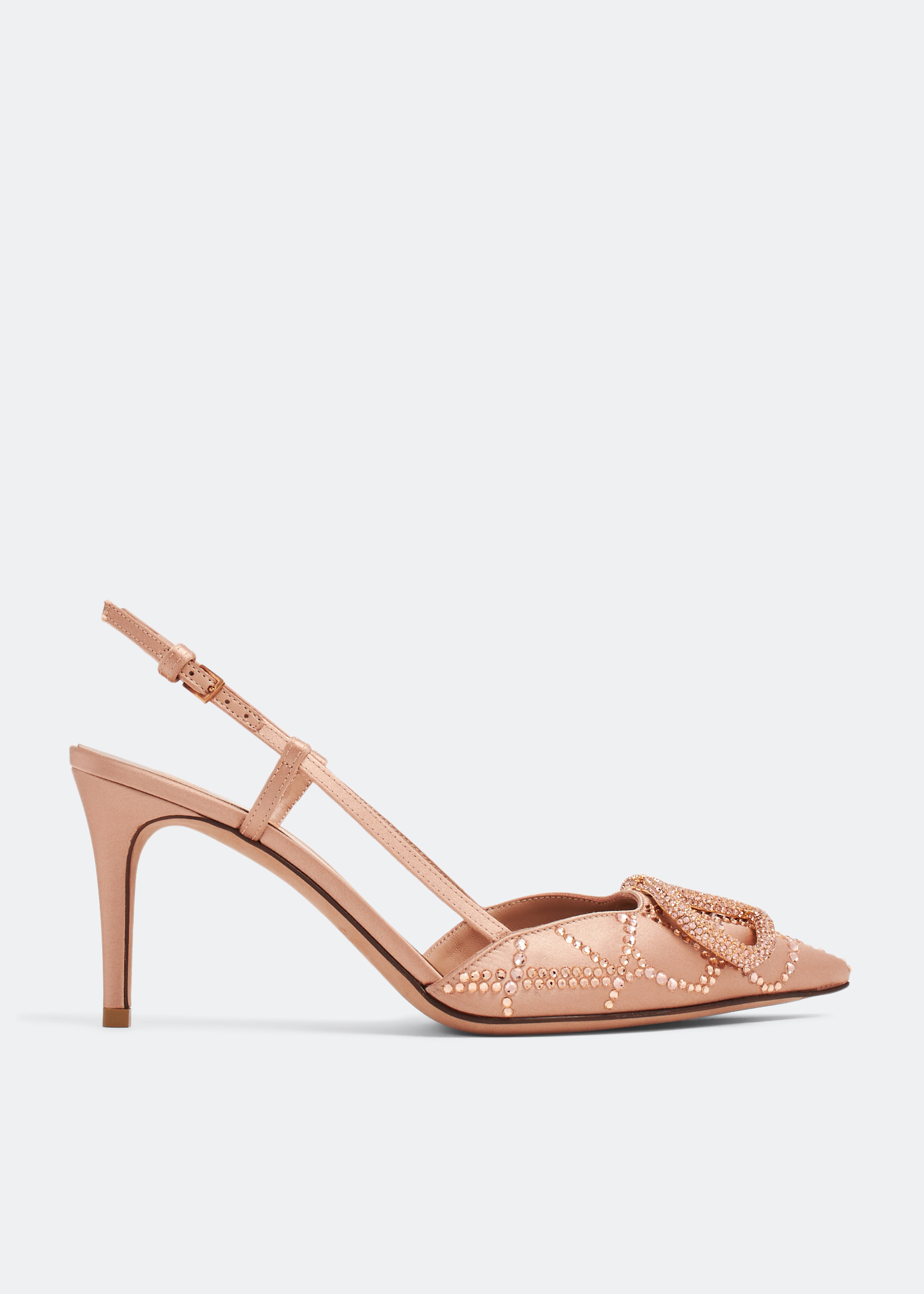 

VLogo Signature pumps, Beige