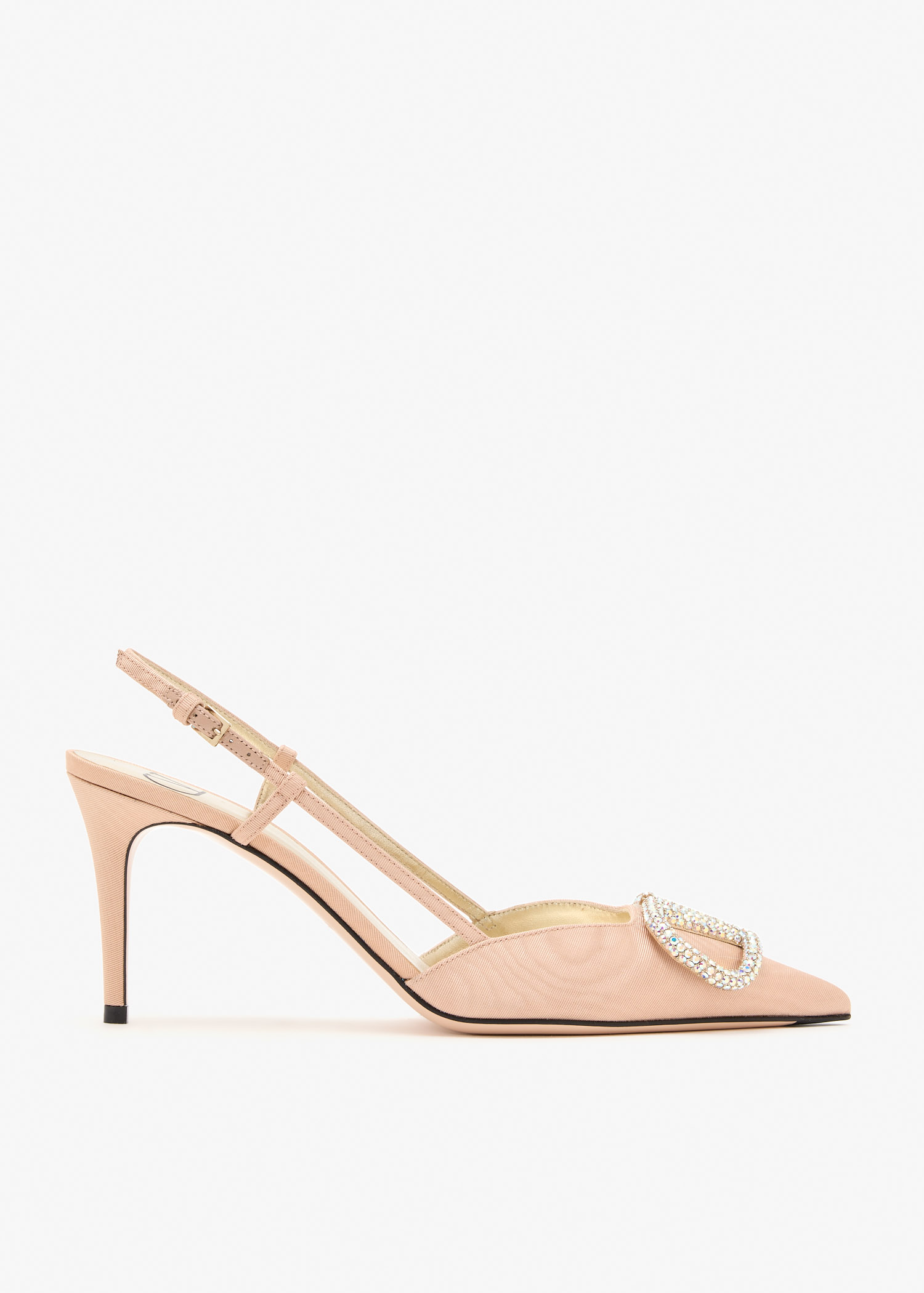 

Vlogo Signature slingback pumps, Beige