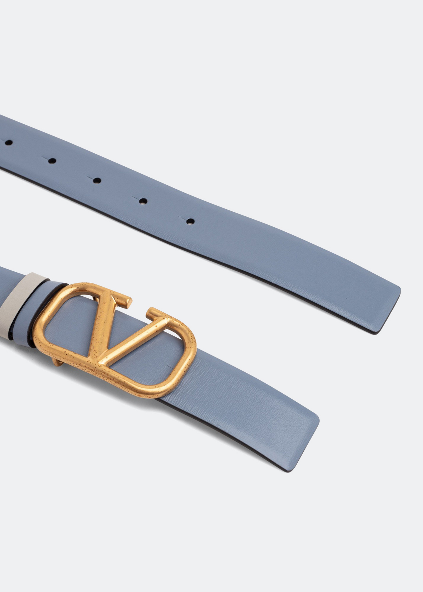 

VLogo Signature reversible belt, Blue