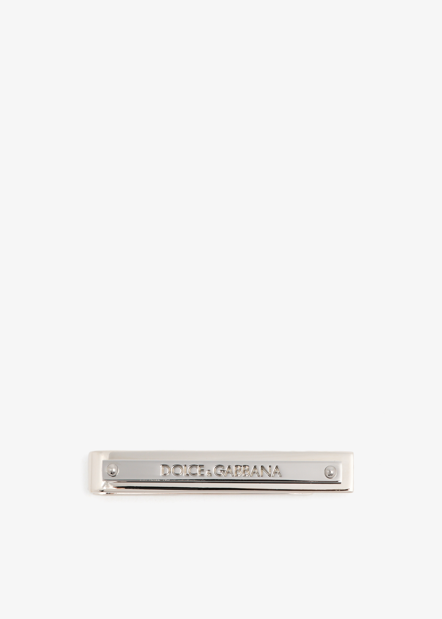 

Logo-embossed tie pin, Silver