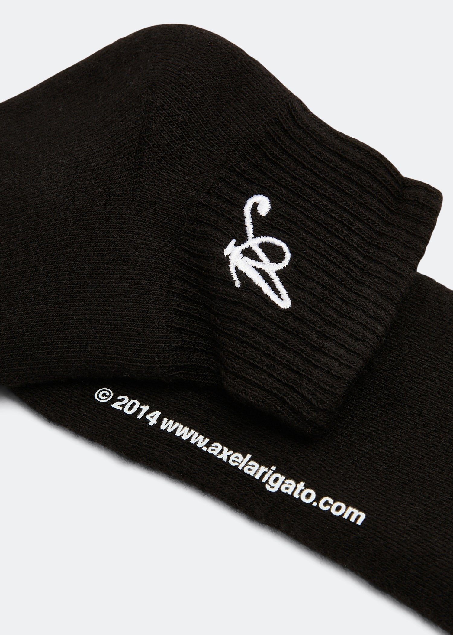 

Signature ankle socks, Black