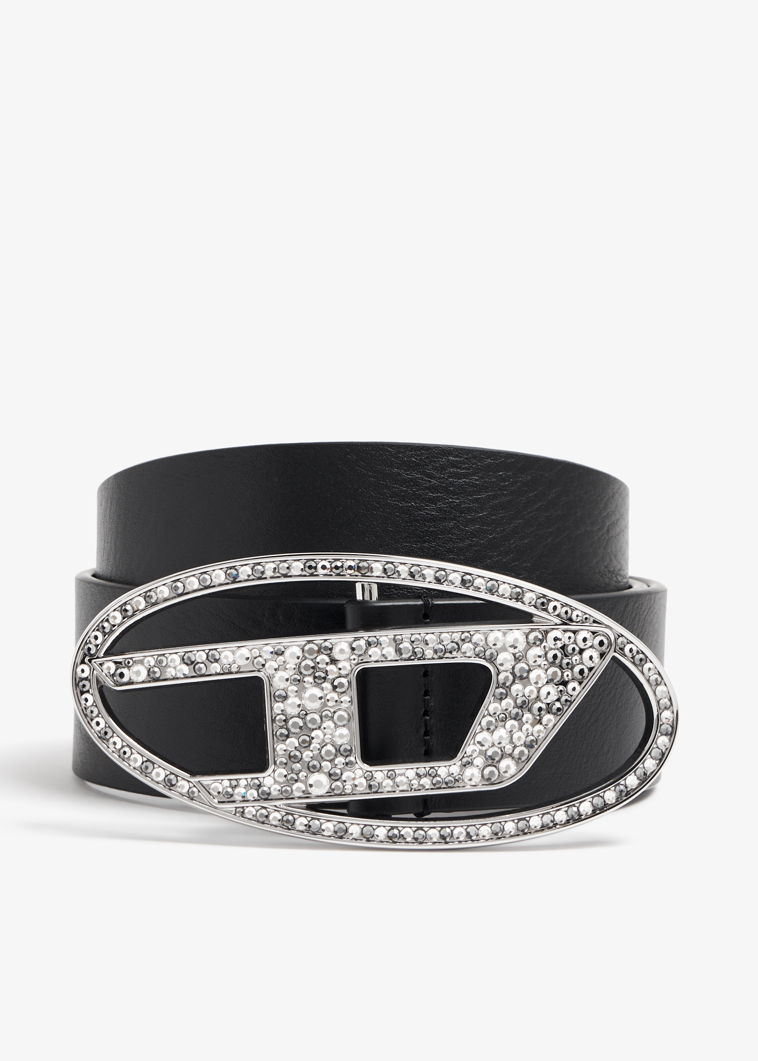 

B-1DR strass belt, Black