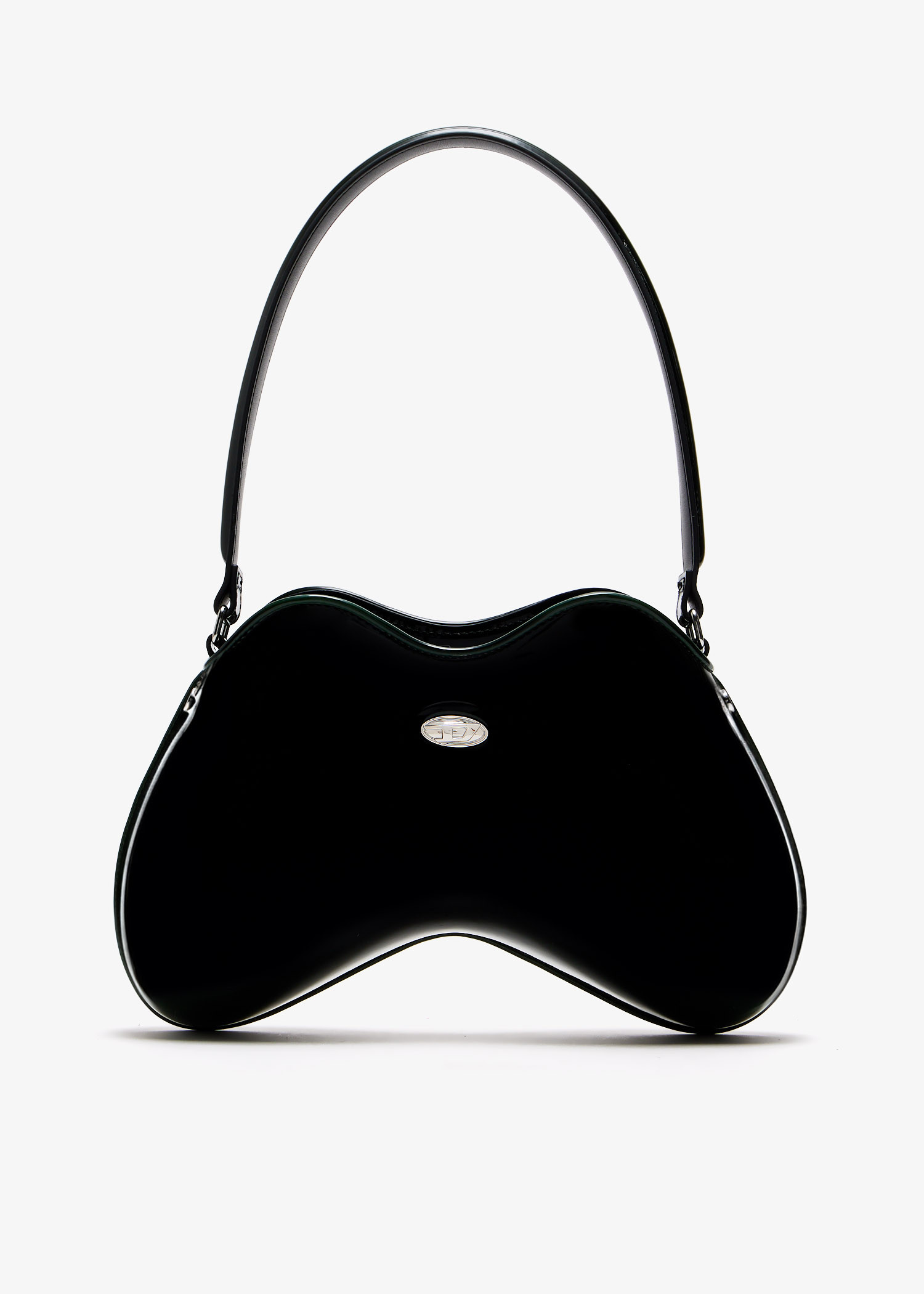 

Double-D shoulder bag, Black