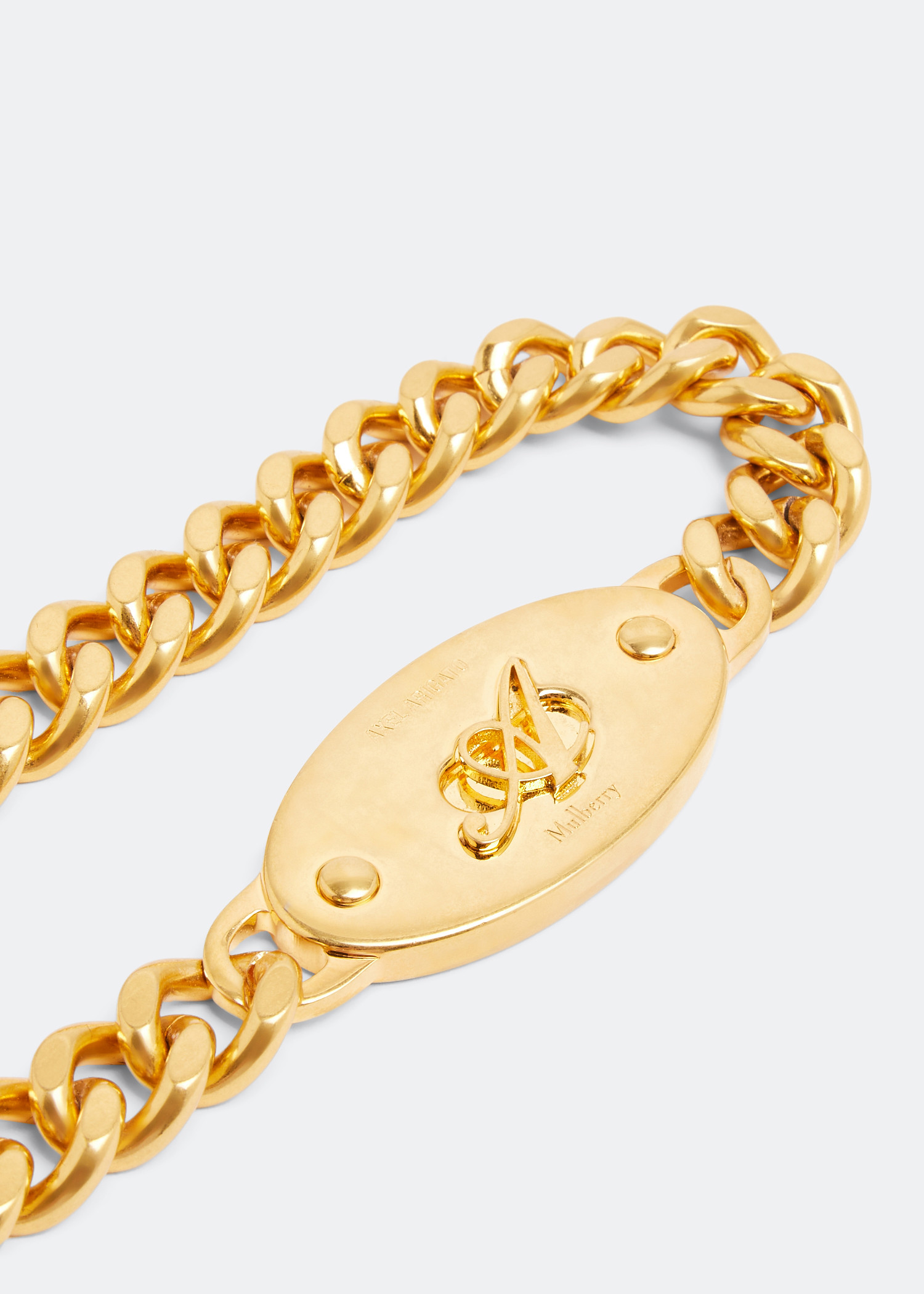 

x Mulberry Chain necklace, Gold