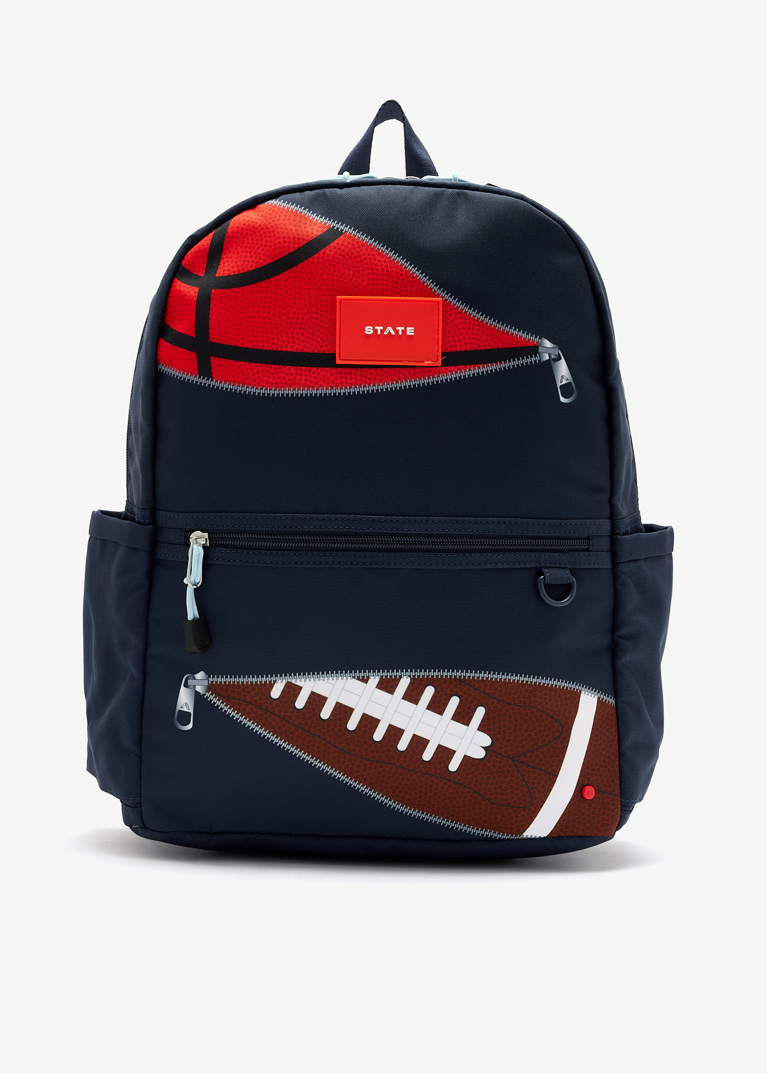 

Kane double pocket backpack, Navy