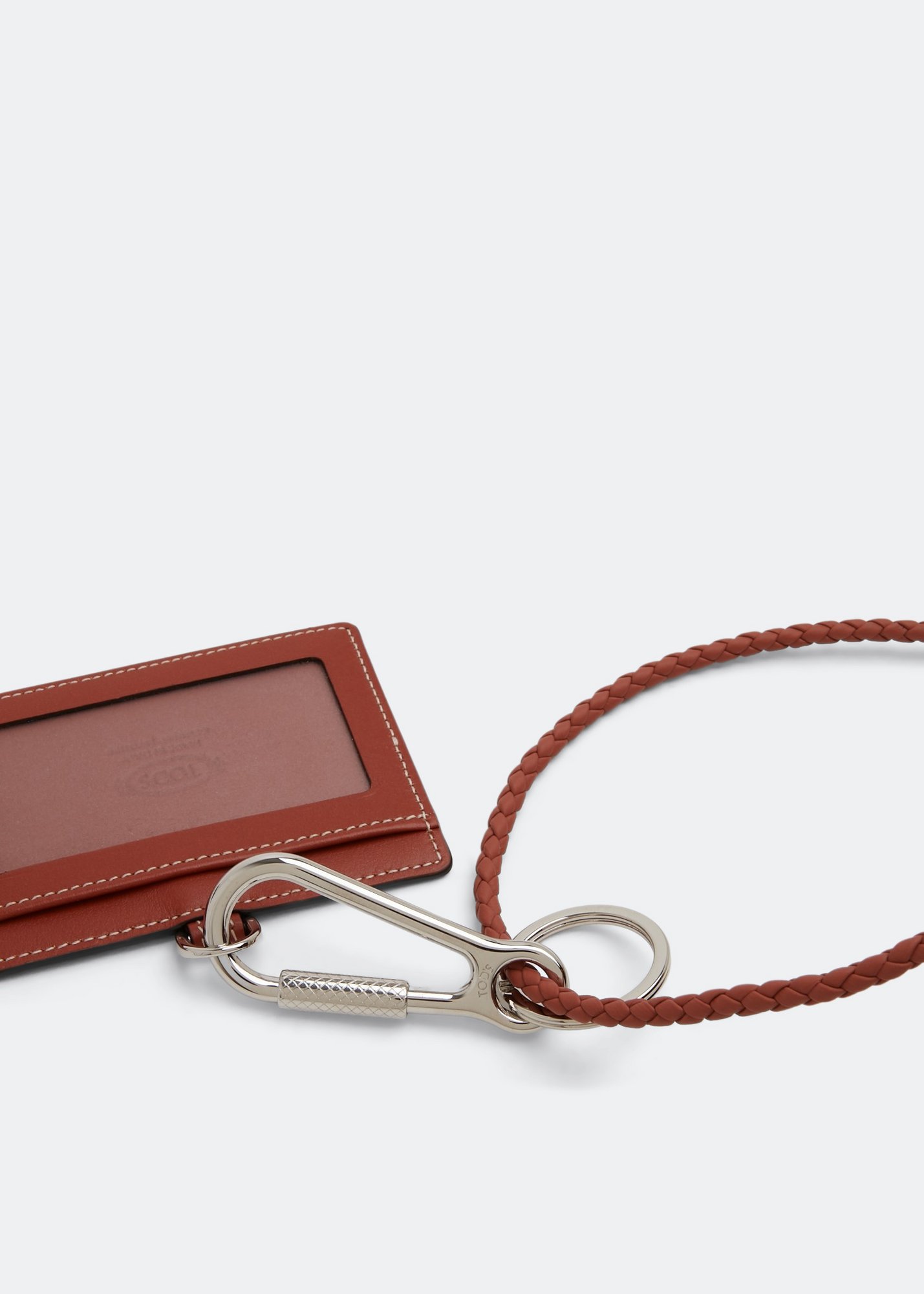 

Leather ID cardholder, Brown