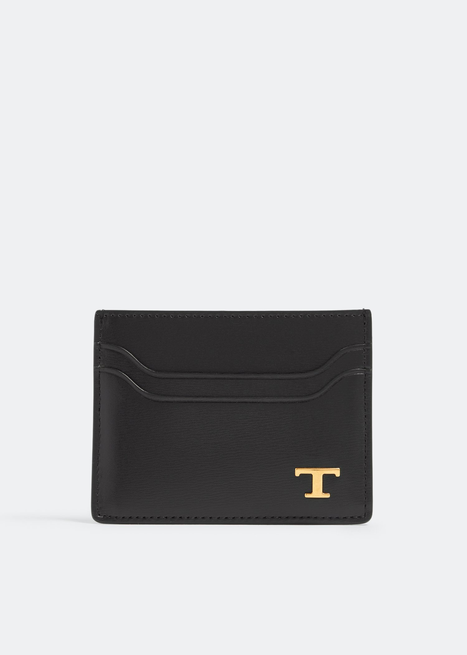 

Leather cardholder, Black