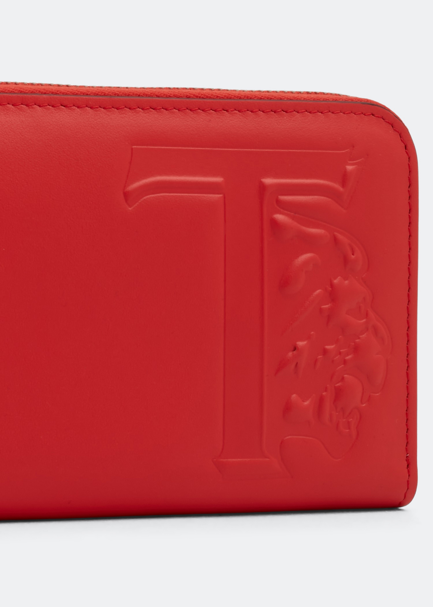 

Leather wallet, Orange