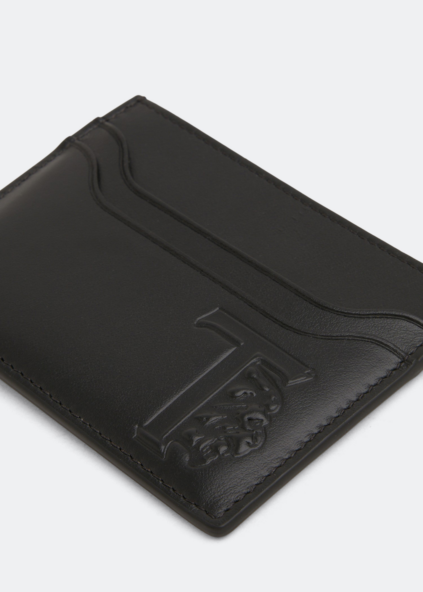 

Leather cardholder, Black