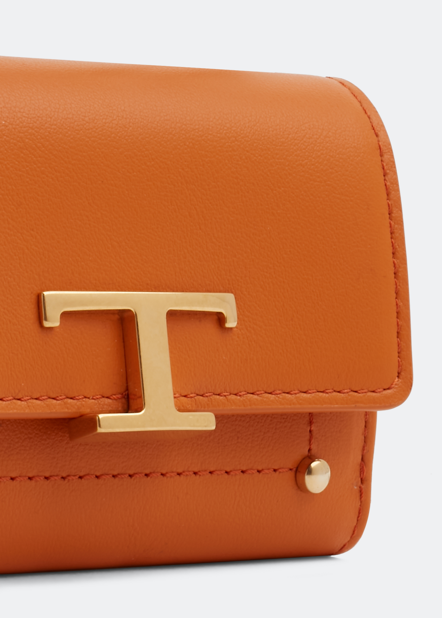 

Timeless leather wallet, Orange