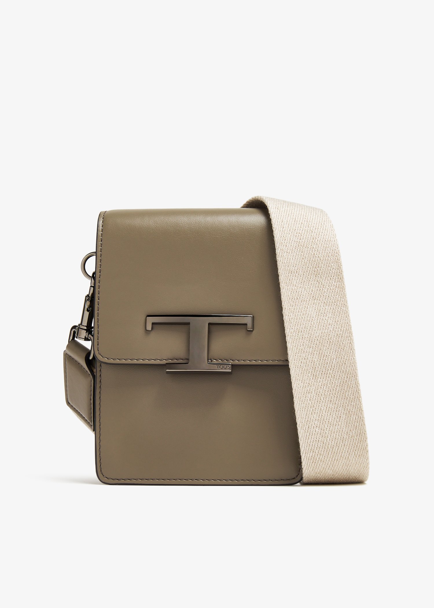 

T Timeless micro crossbody bag, Khaki