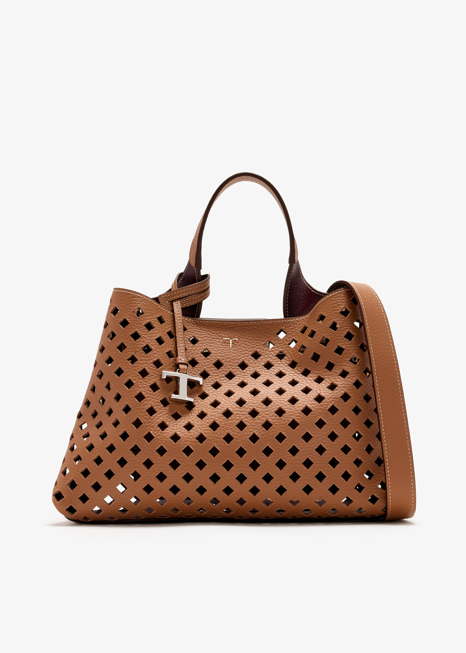 

Leather small bag, Brown