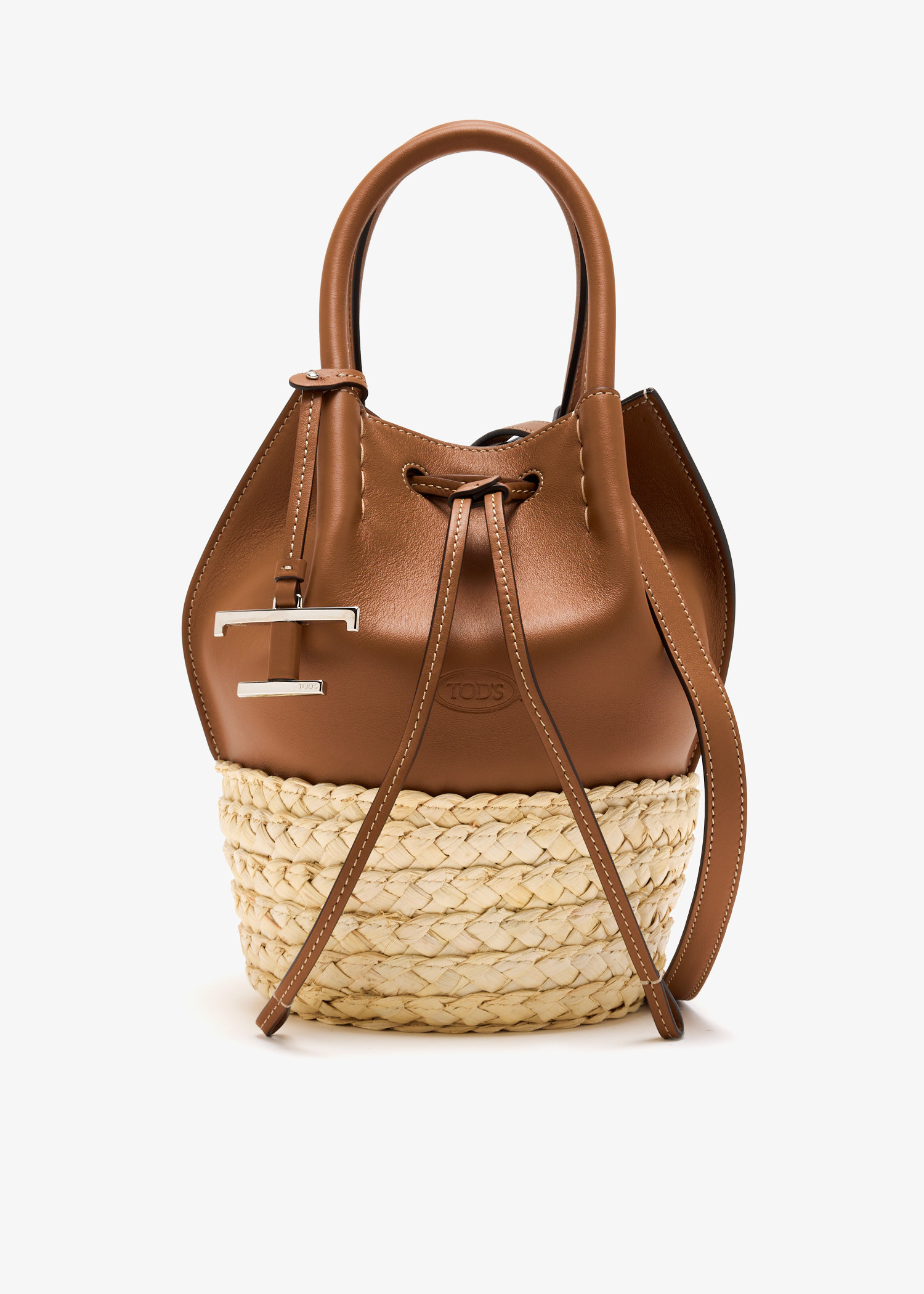 

Bux mini bucket bag, Brown