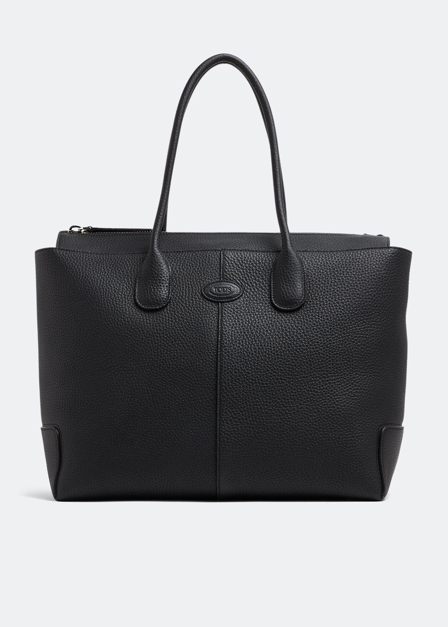 

Di large leather bag, Black