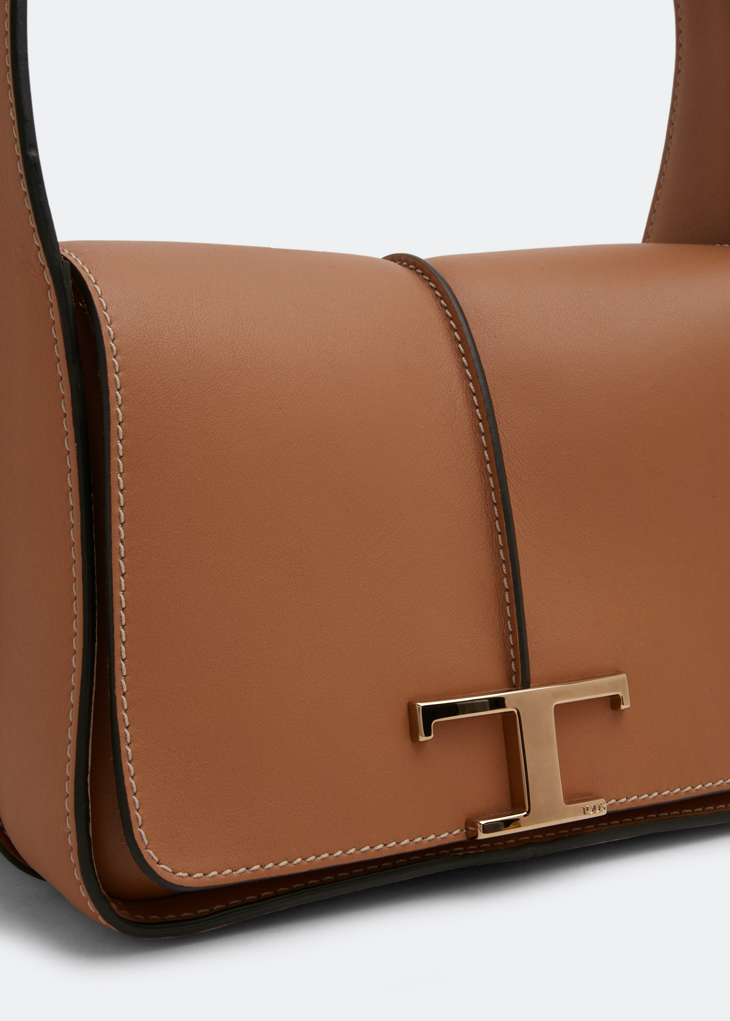 

Timeless mini top handle bag, Brown