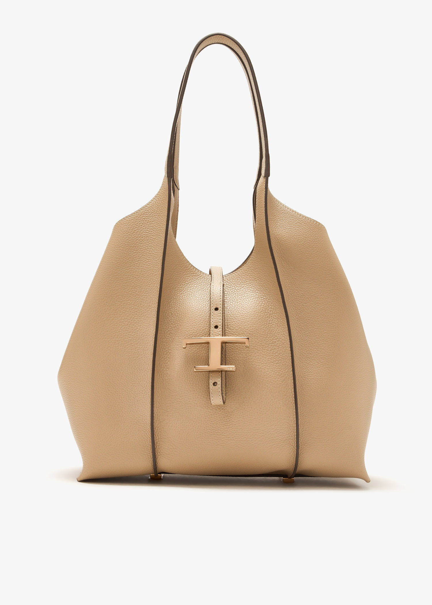 

T Timeless small shopping bag, Beige