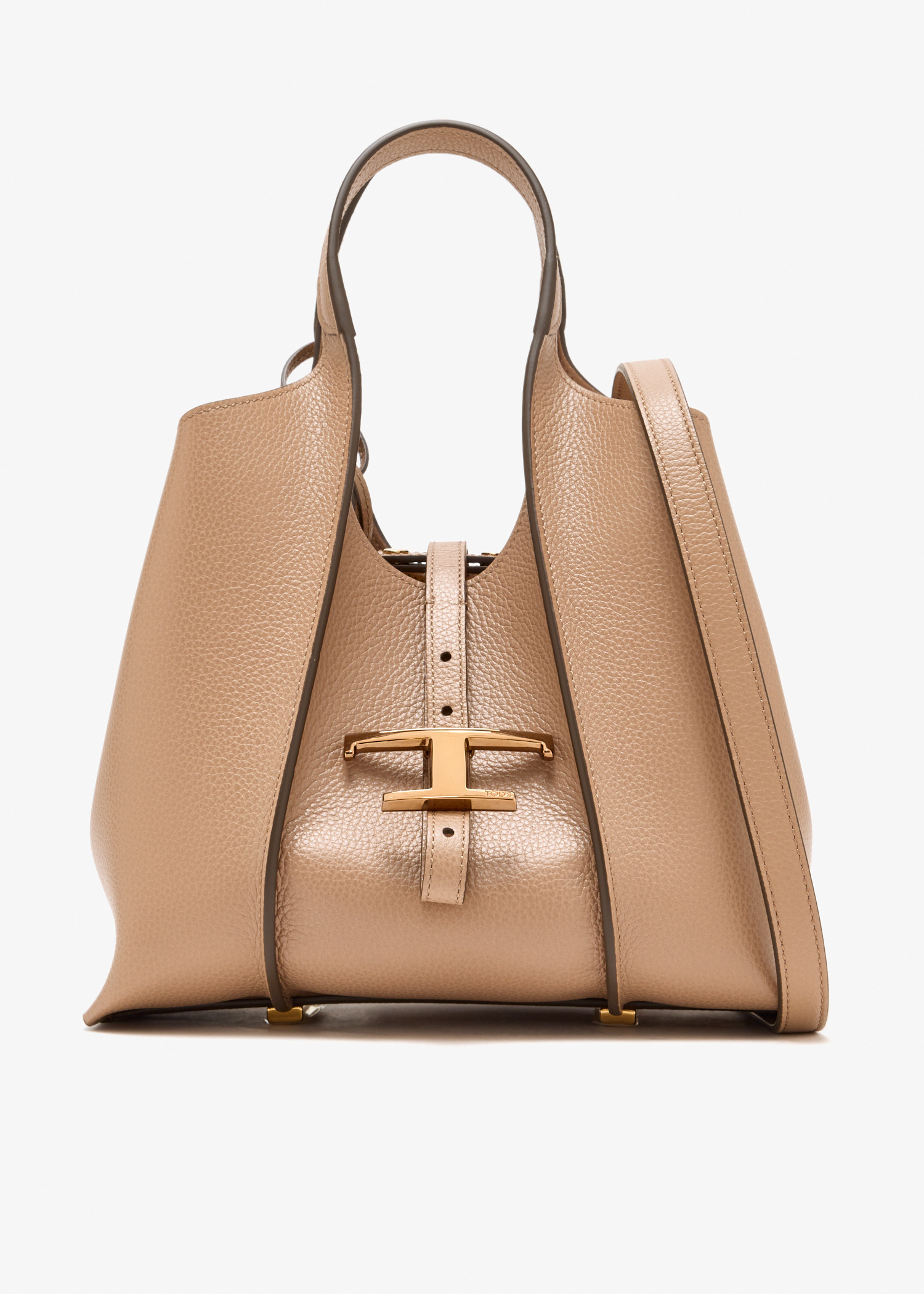 

T Timeless mini shopping bag, Beige