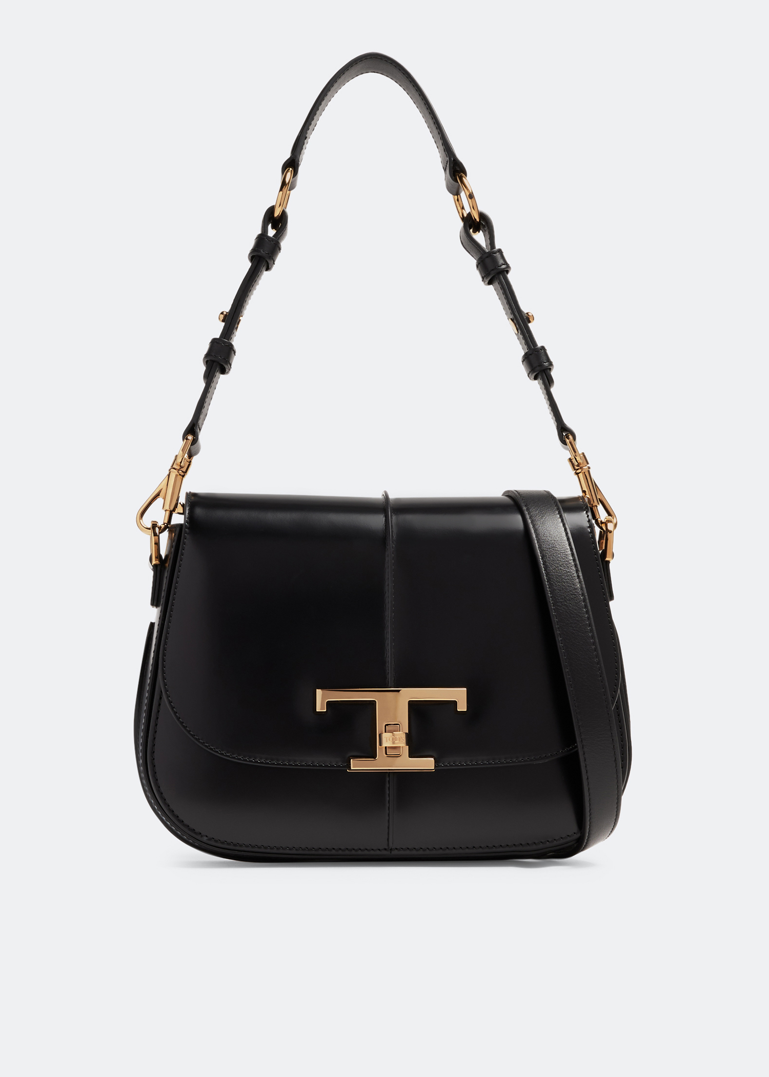 

T Timeless mini shoulder bag, Black