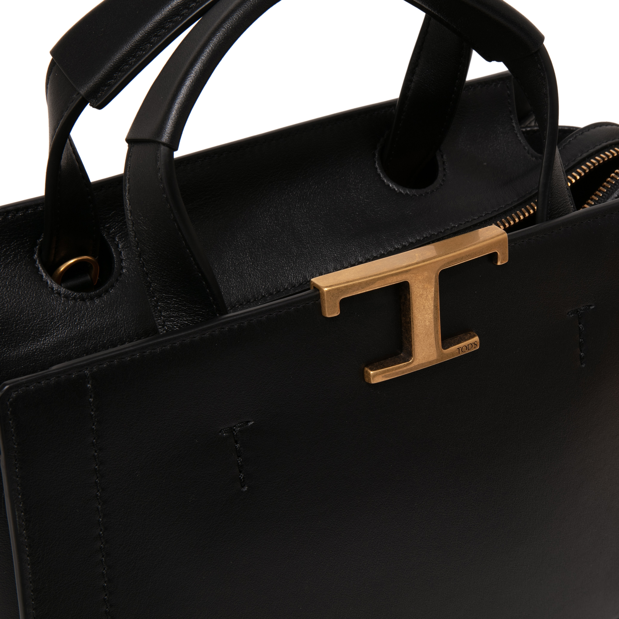 

Timeless small shopping tote bag, Black