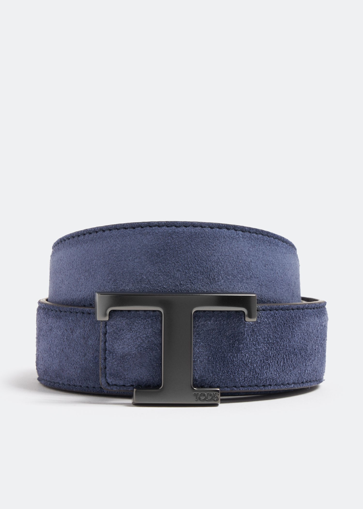 

Timeless leather belt, Blue