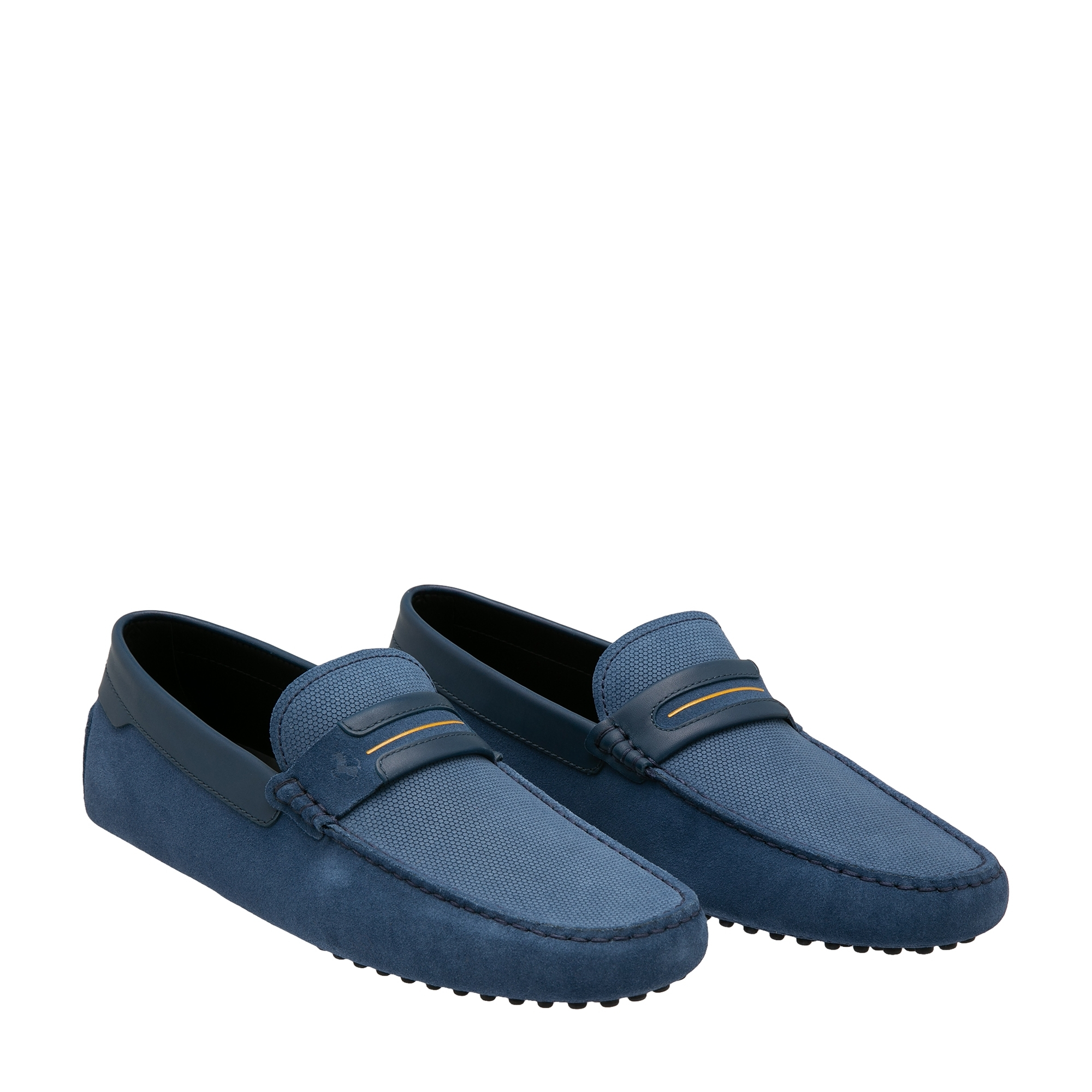 

Gommino suede driving shoes, Blue